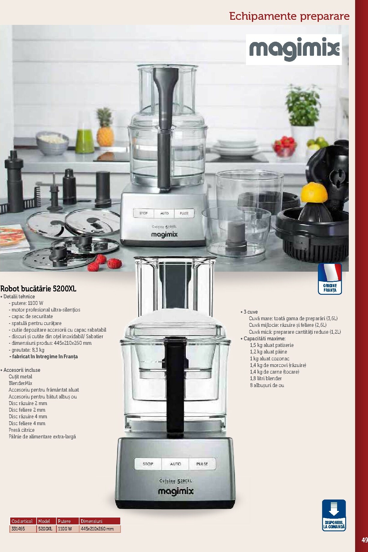 metro - Catalog Metro - Echipamente Profesionale pentru HoReCa online – oferte valabile din 17.09. - page: 49