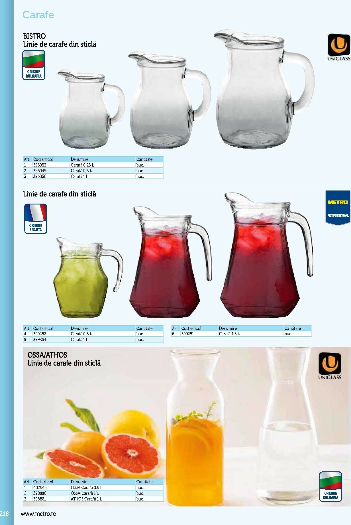 metro - Catalog Metro - Echipamente Profesionale pentru HoReCa online – oferte valabile din 17.09. - page: 218