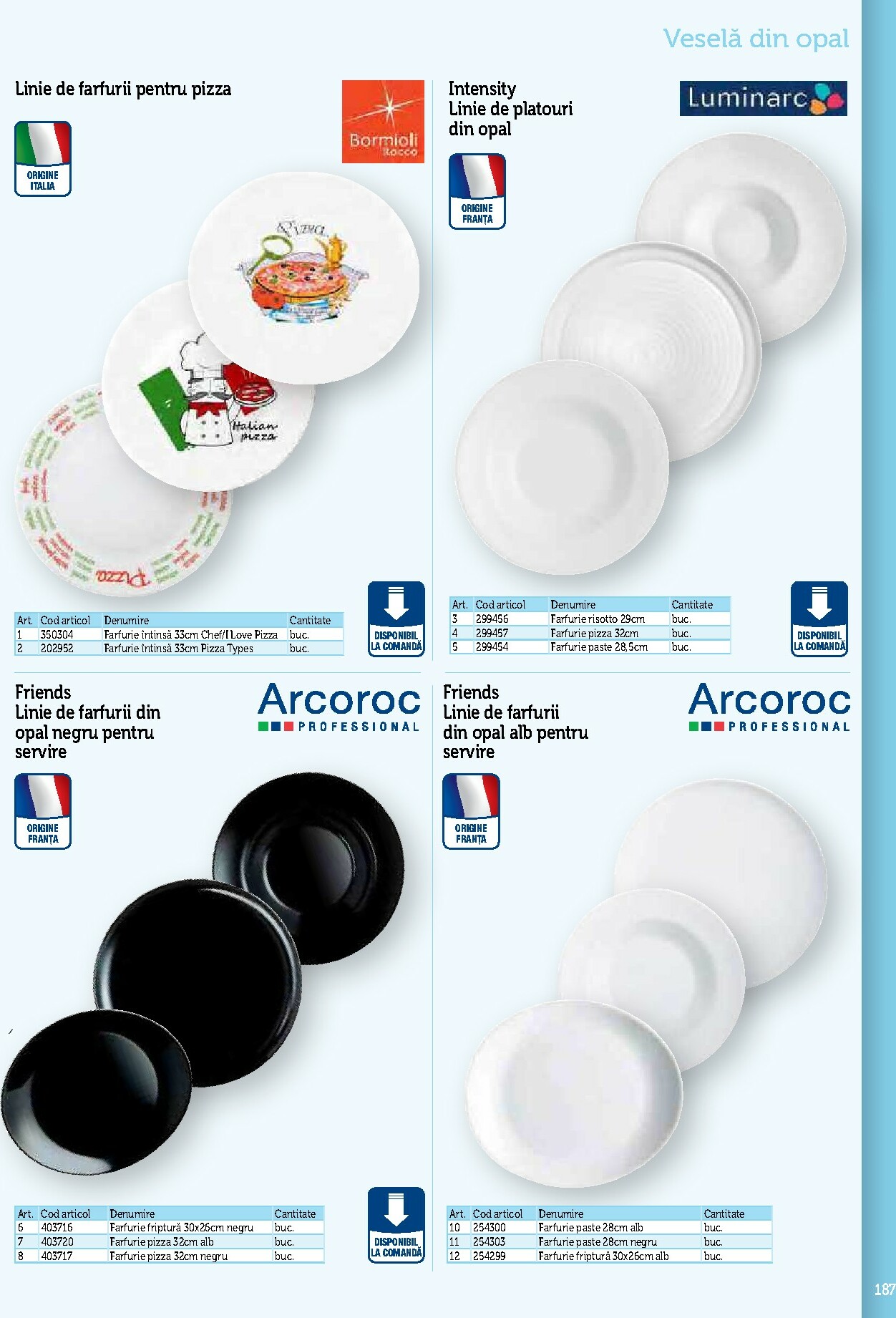 metro - Catalog Metro - Echipamente Profesionale pentru HoReCa online – oferte valabile din 17.09. - page: 187