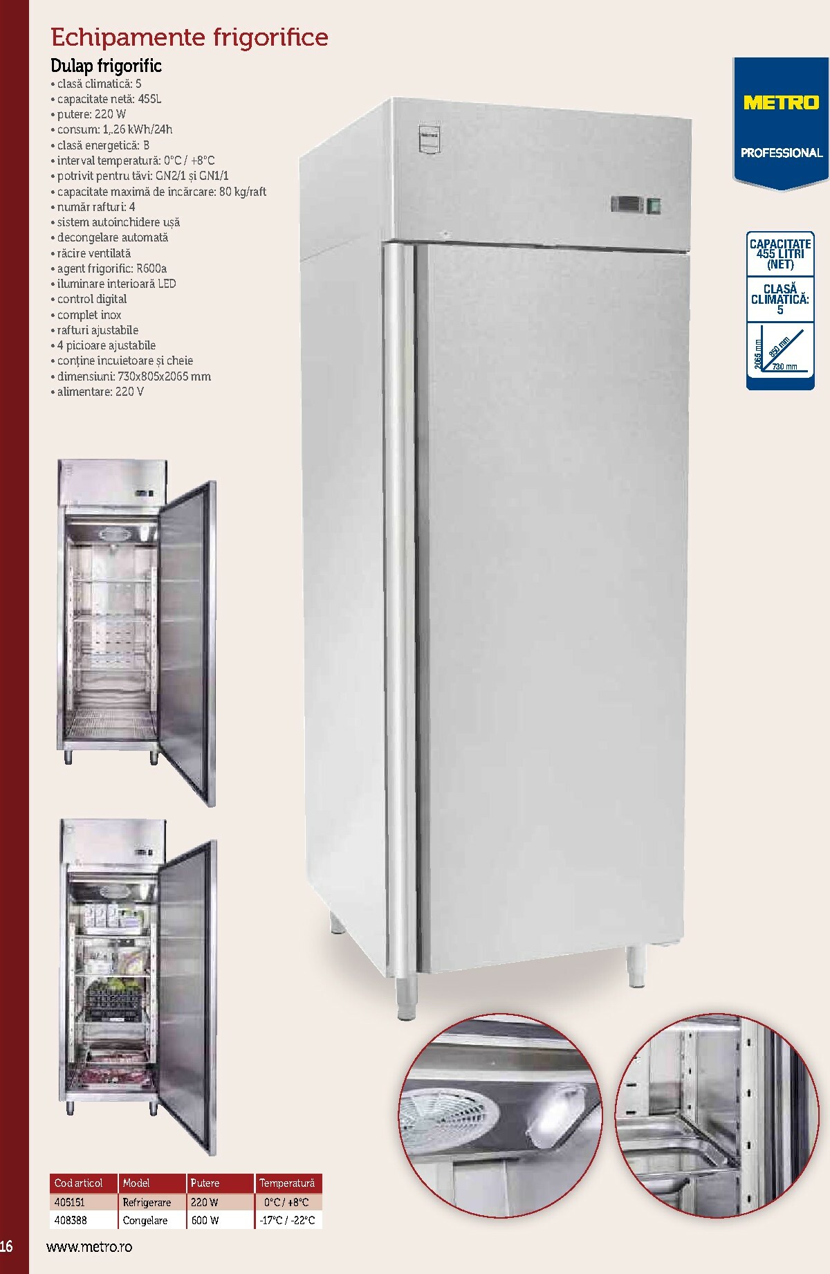 metro - Catalog Metro - Echipamente Profesionale pentru HoReCa online – oferte valabile din 17.09. - page: 16