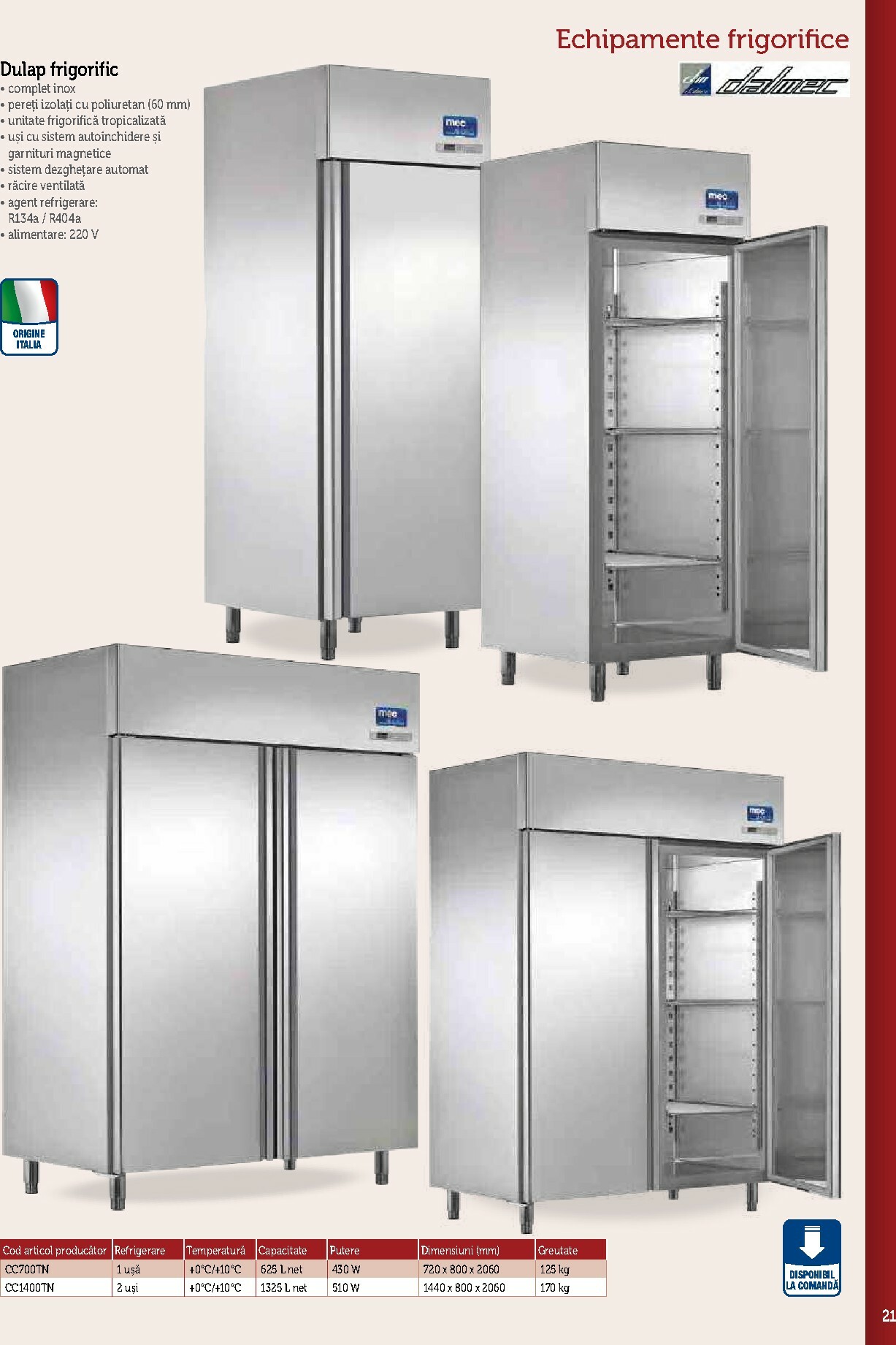 metro - Catalog Metro - Echipamente Profesionale pentru HoReCa online – oferte valabile din 17.09. - page: 21