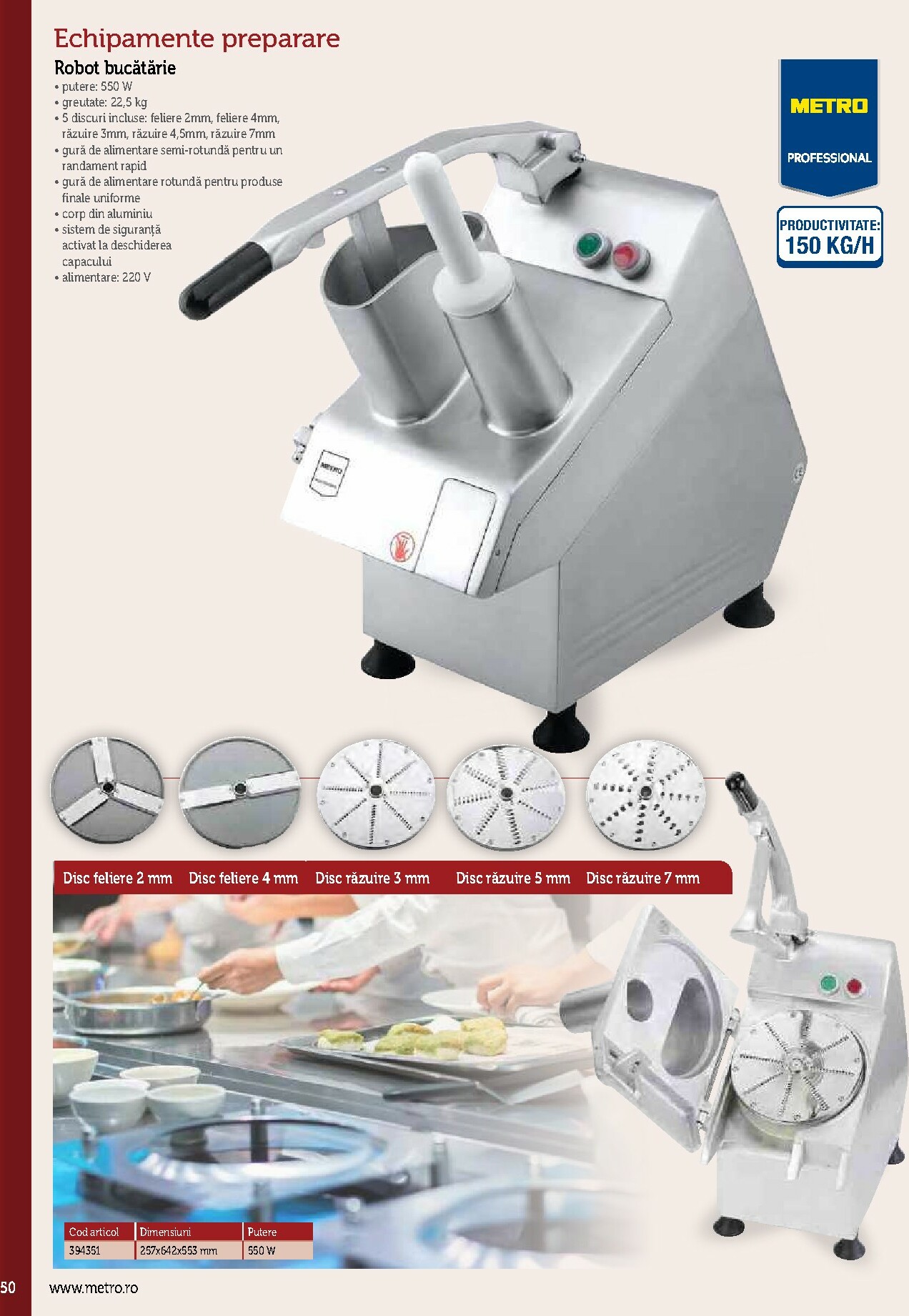 metro - Catalog Metro - Echipamente Profesionale pentru HoReCa online – oferte valabile din 17.09. - page: 50