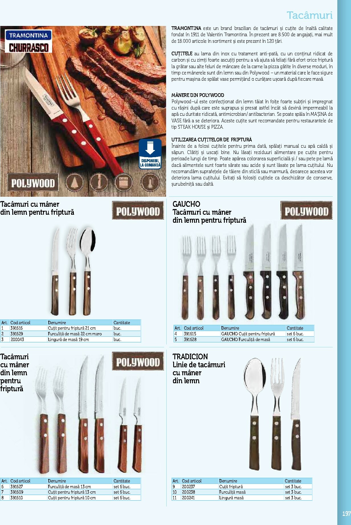 metro - Catalog Metro - Echipamente Profesionale pentru HoReCa online – oferte valabile din 17.09. - page: 197