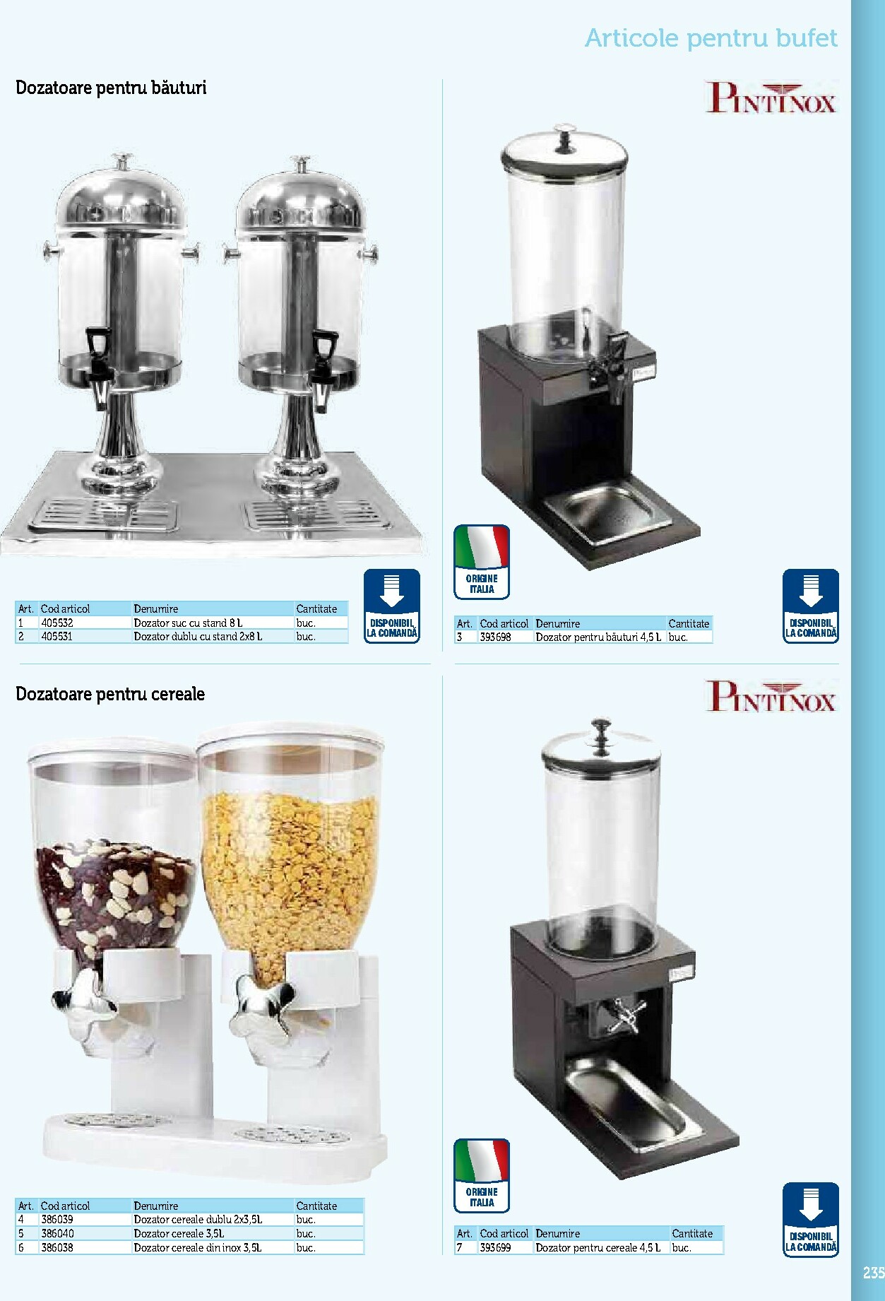 metro - Catalog Metro - Echipamente Profesionale pentru HoReCa online – oferte valabile din 17.09. - page: 235