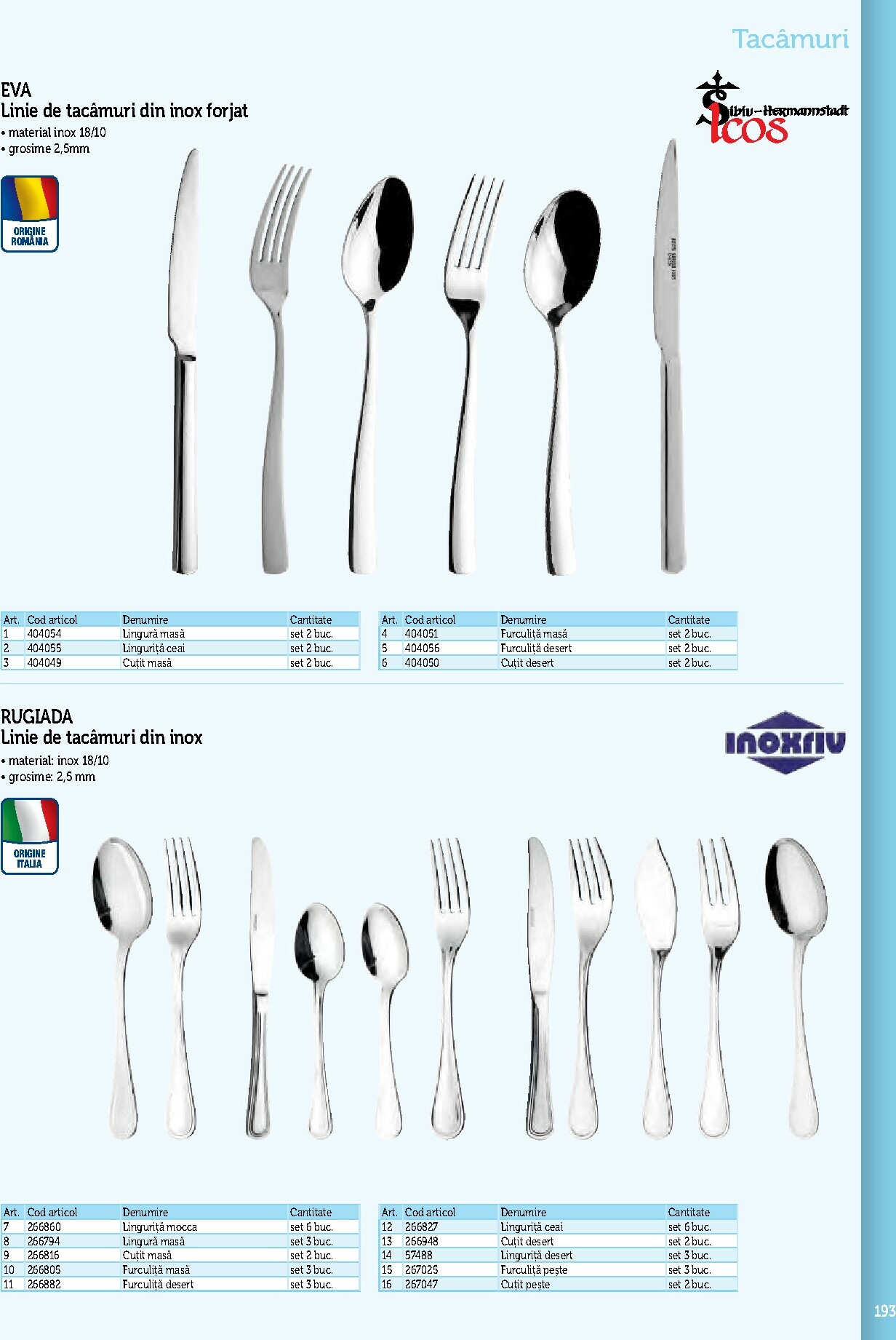 metro - Catalog Metro - Echipamente Profesionale pentru HoReCa online – oferte valabile din 17.09. - page: 193