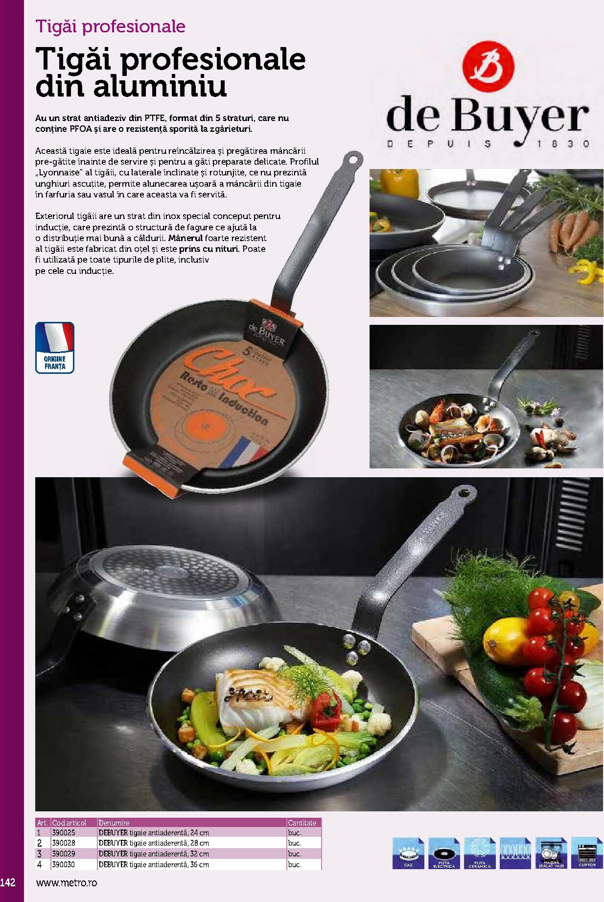 metro - Catalog Metro - Echipamente Profesionale pentru HoReCa online – oferte valabile din 17.09. - page: 142