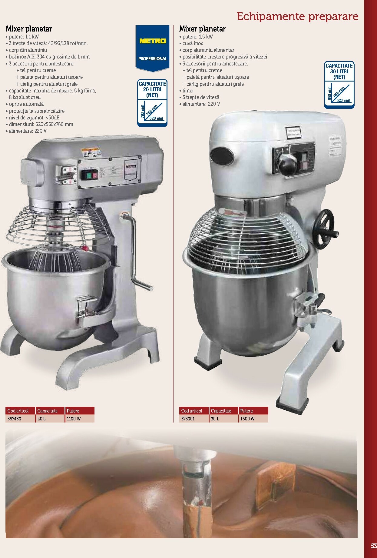 metro - Catalog Metro - Echipamente Profesionale pentru HoReCa online – oferte valabile din 17.09. - page: 53