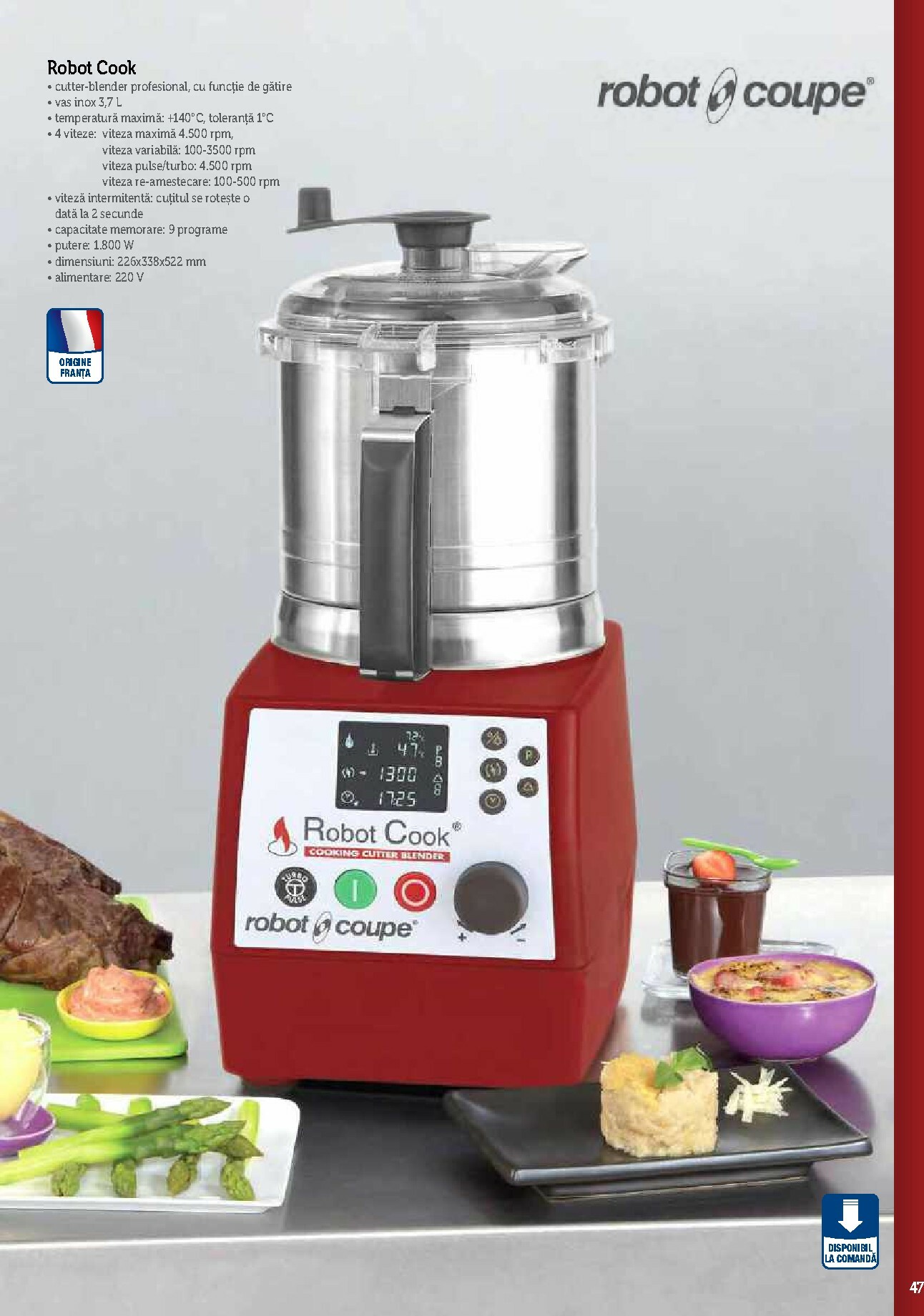 metro - Catalog Metro - Echipamente Profesionale pentru HoReCa online – oferte valabile din 17.09. - page: 47