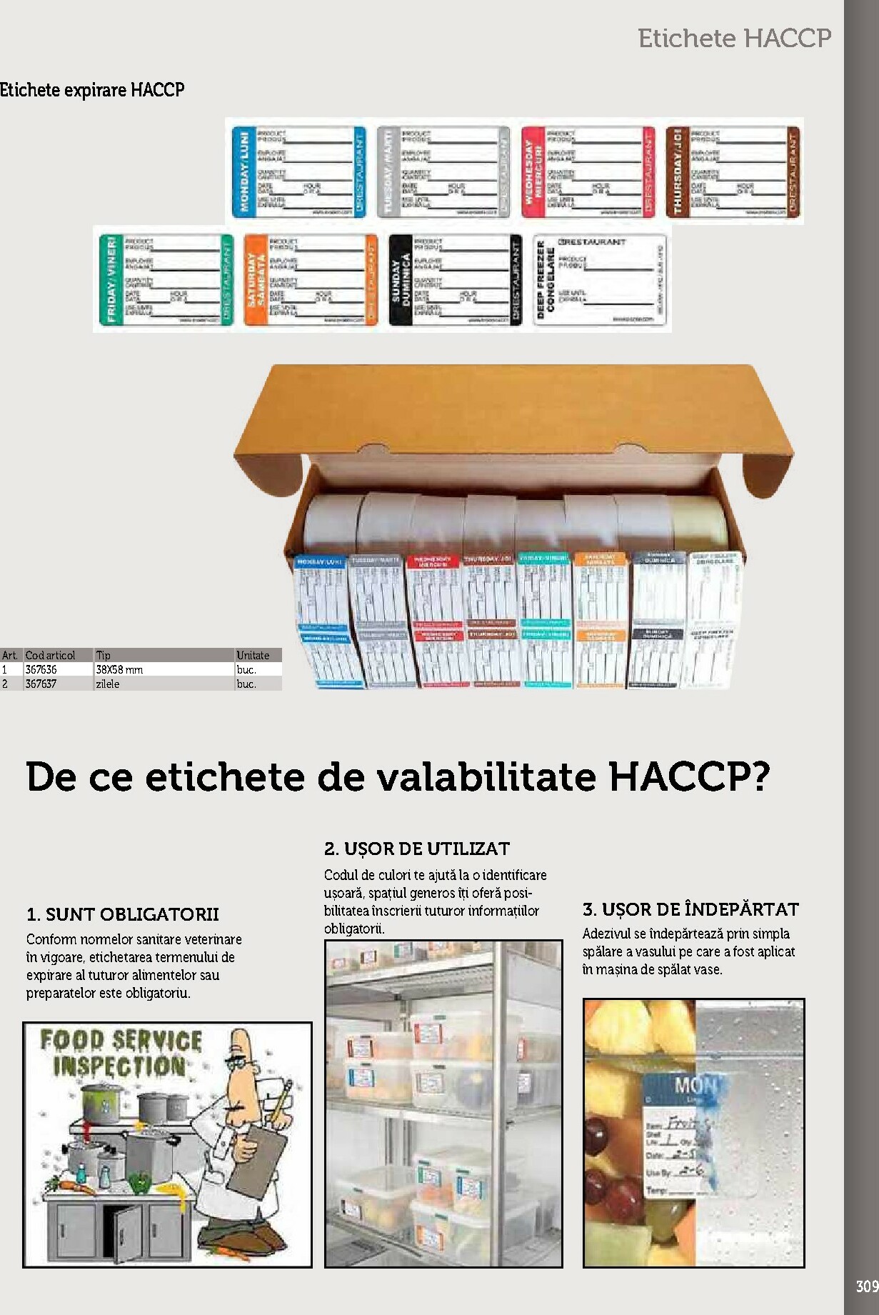 metro - Catalog Metro - Echipamente Profesionale pentru HoReCa online – oferte valabile din 17.09. - page: 309