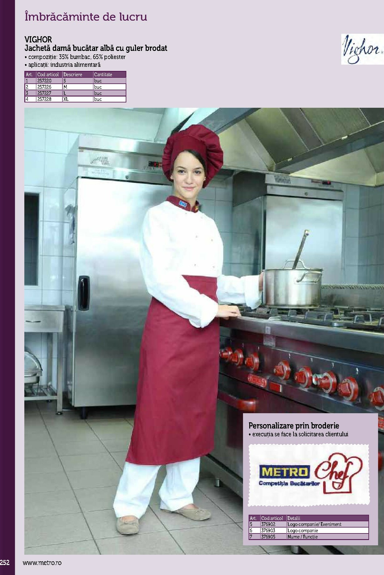 metro - Catalog Metro - Echipamente Profesionale pentru HoReCa online – oferte valabile din 17.09. - page: 252