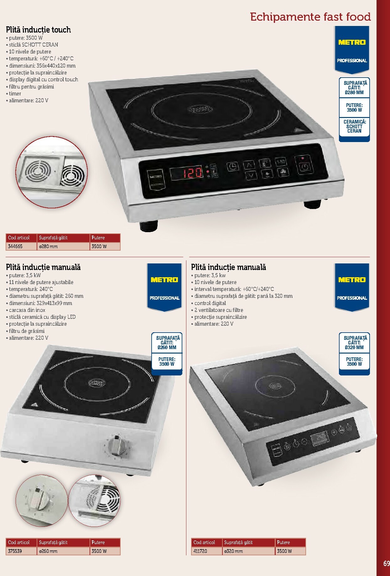 metro - Catalog Metro - Echipamente Profesionale pentru HoReCa online – oferte valabile din 17.09. - page: 69