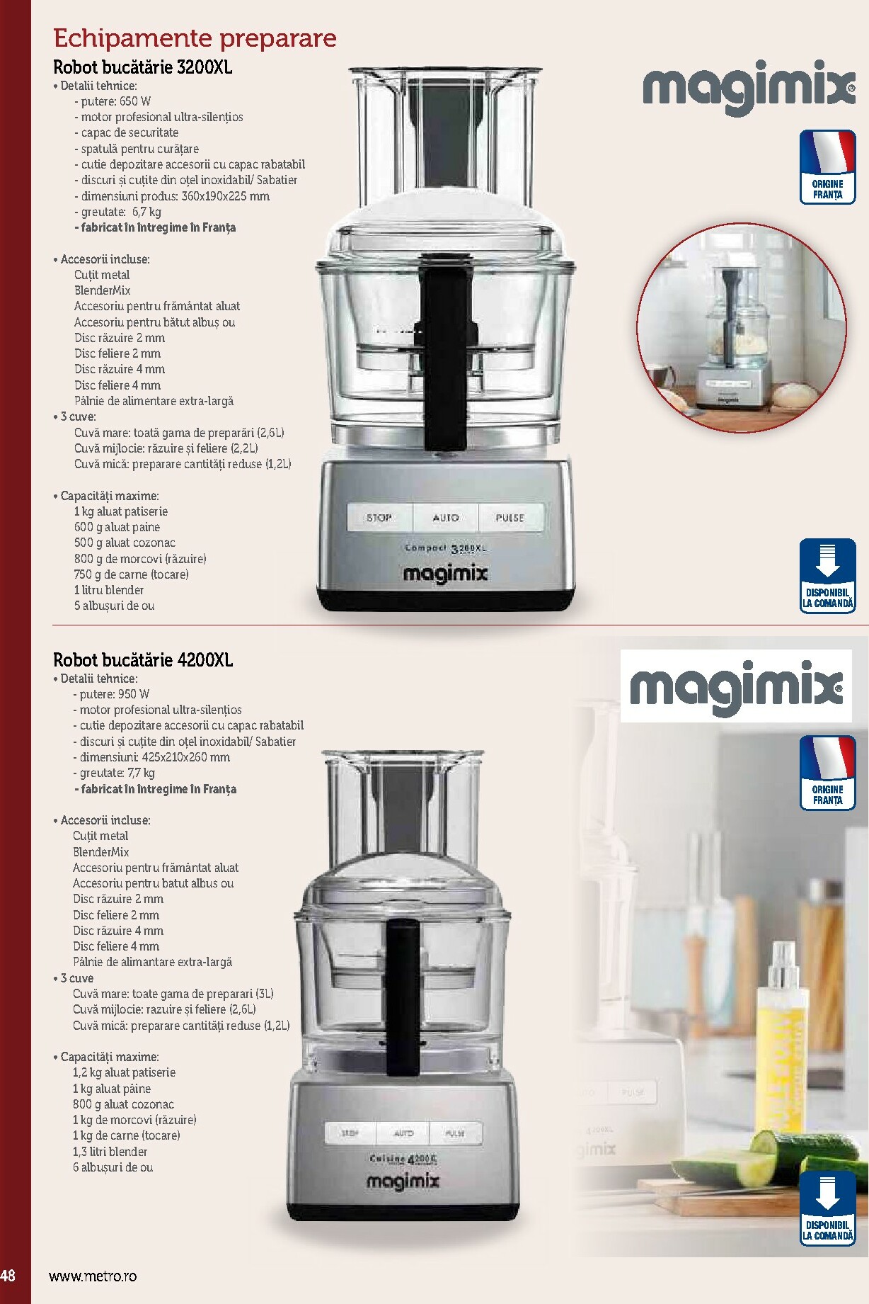 metro - Catalog Metro - Echipamente Profesionale pentru HoReCa online – oferte valabile din 17.09. - page: 48