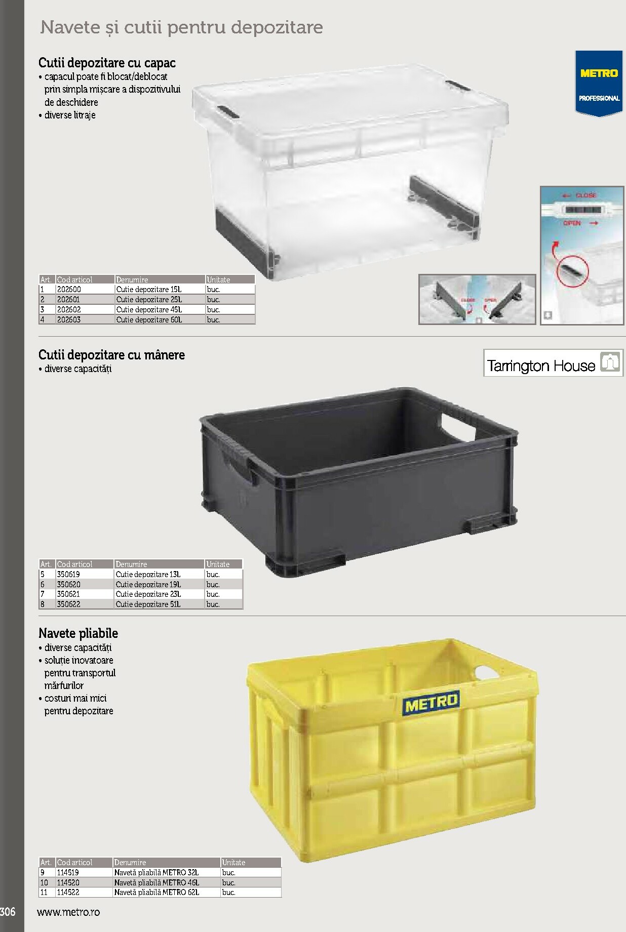 metro - Catalog Metro - Echipamente Profesionale pentru HoReCa online – oferte valabile din 17.09. - page: 306