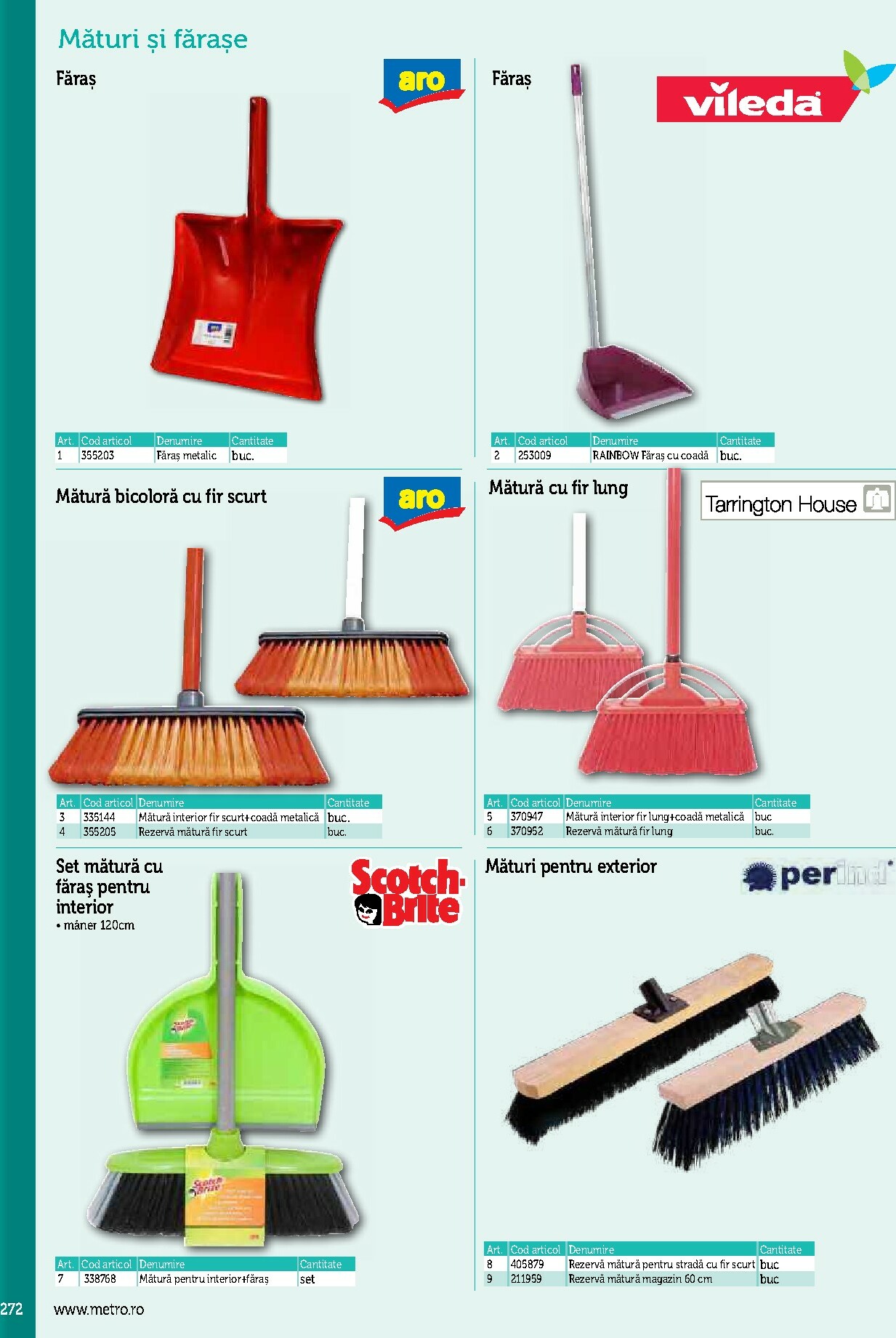 metro - Catalog Metro - Echipamente Profesionale pentru HoReCa online – oferte valabile din 17.09. - page: 272