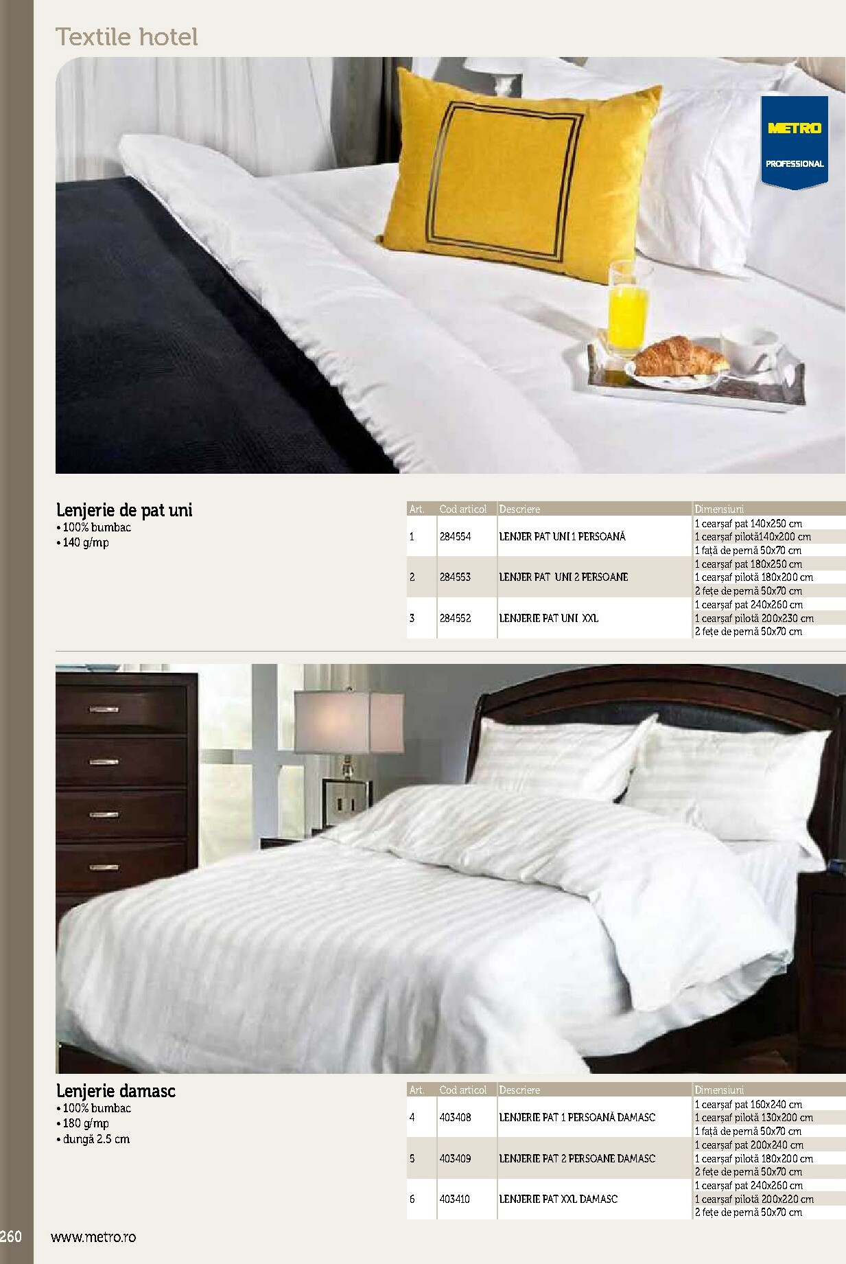 metro - Catalog Metro - Echipamente Profesionale pentru HoReCa online – oferte valabile din 17.09. - page: 260