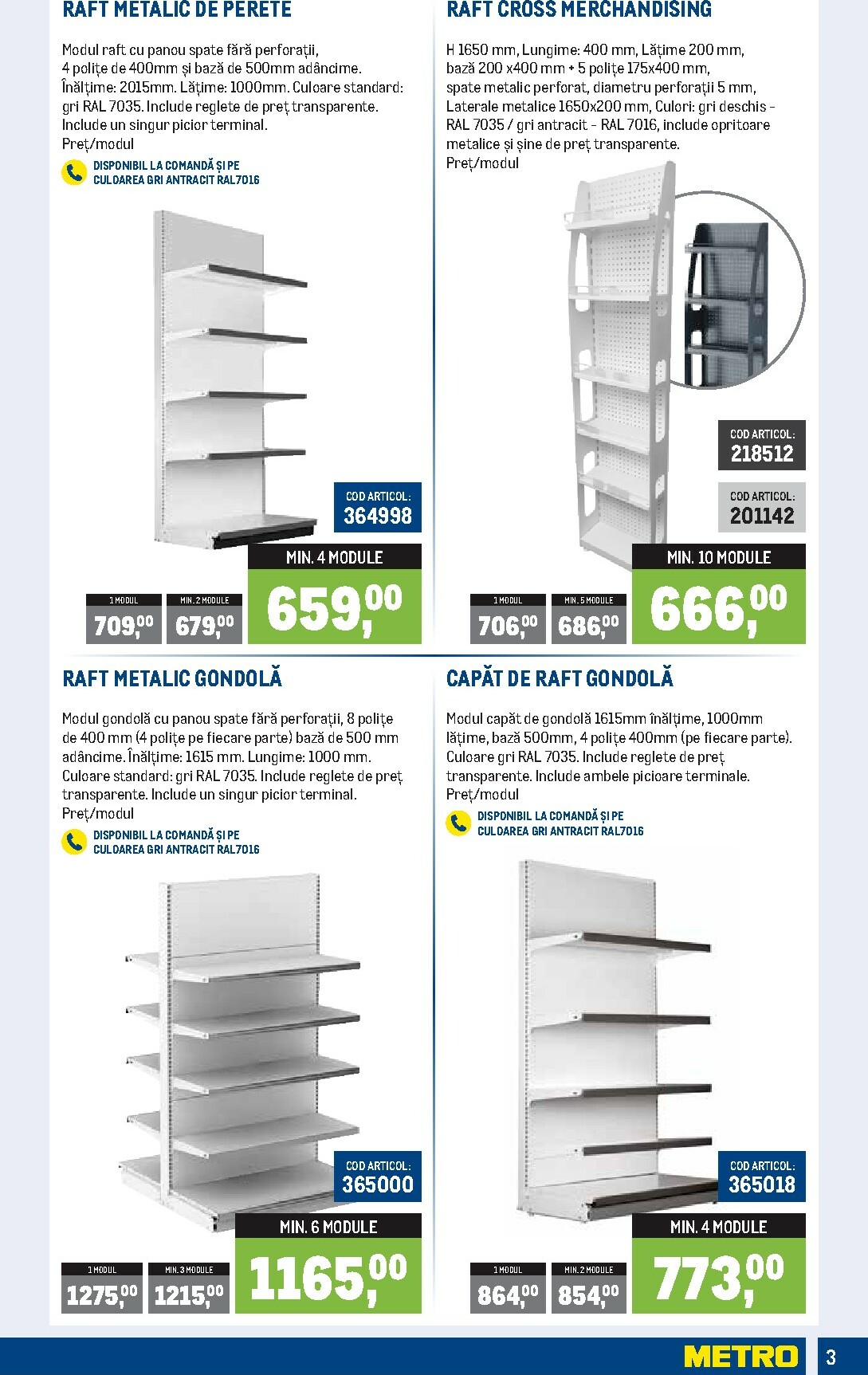 metro - Catalog Metro - Echipamente pentru magazinul tău online – oferte valabile din 01.10. - page: 3