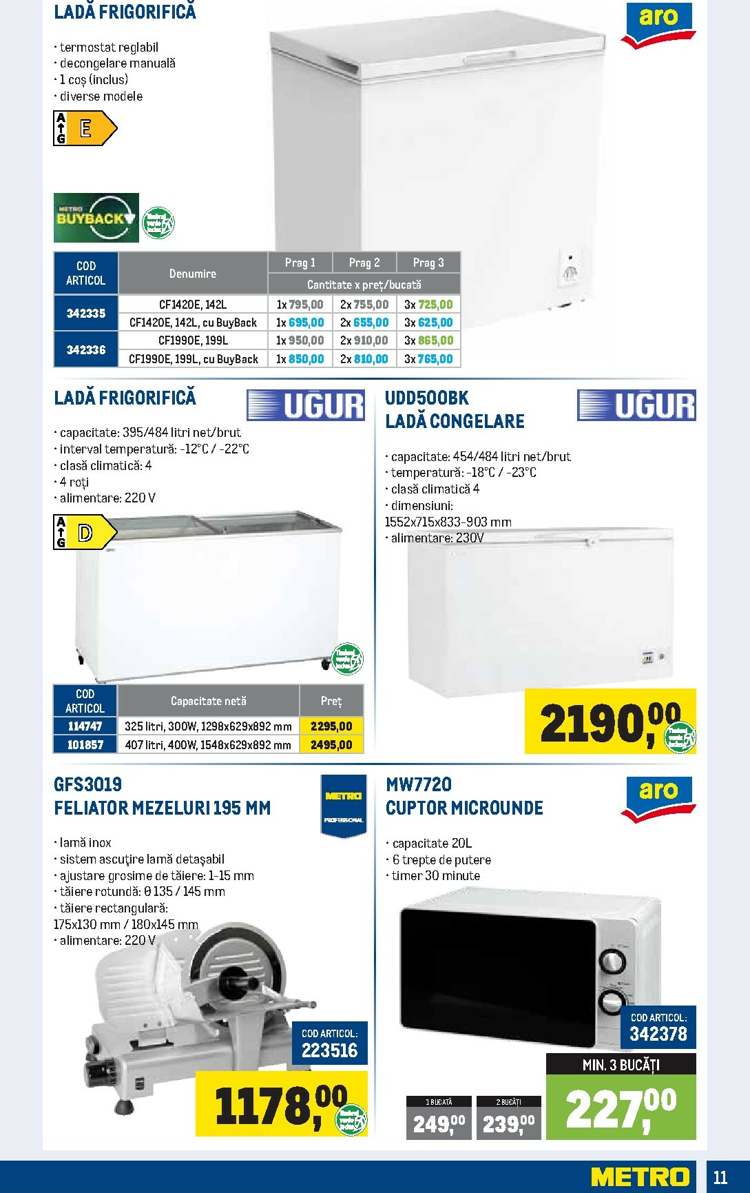 metro - Catalog Metro - Echipamente pentru magazinul tău online – oferte valabile din 01.10. - page: 11