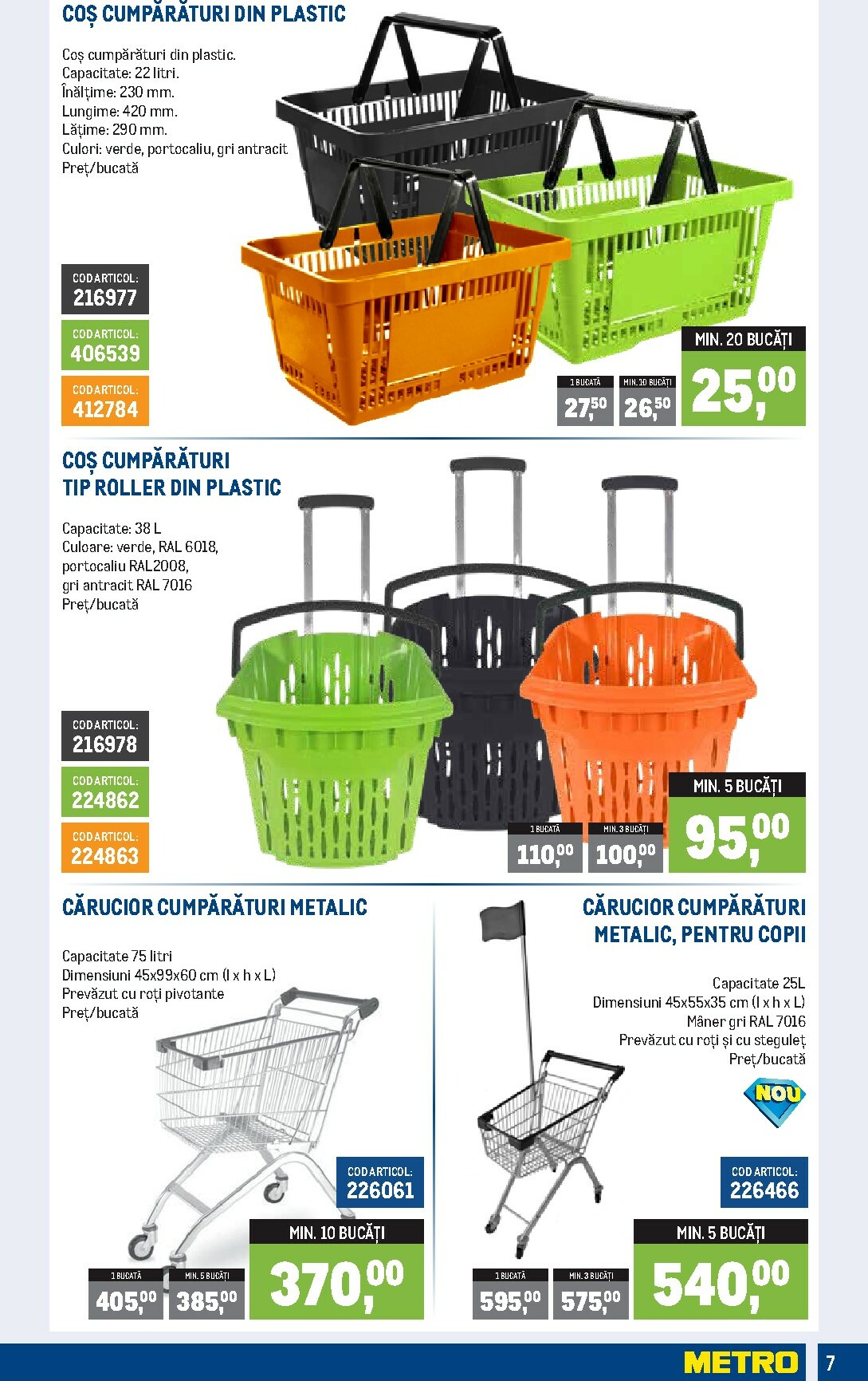 metro - Catalog Metro - Echipamente pentru magazinul tău online – oferte valabile din 01.10. - page: 7