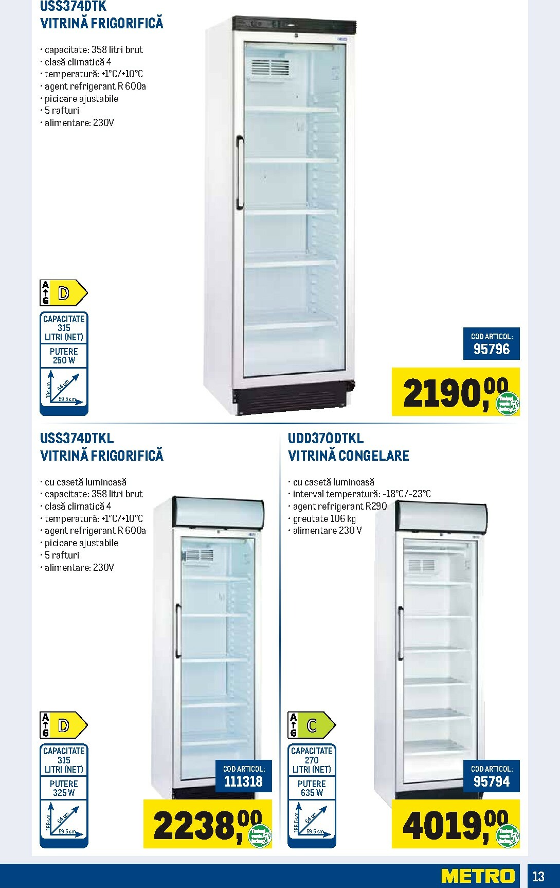 metro - Catalog Metro - Echipamente pentru magazinul tău online – oferte valabile din 01.10. - page: 13
