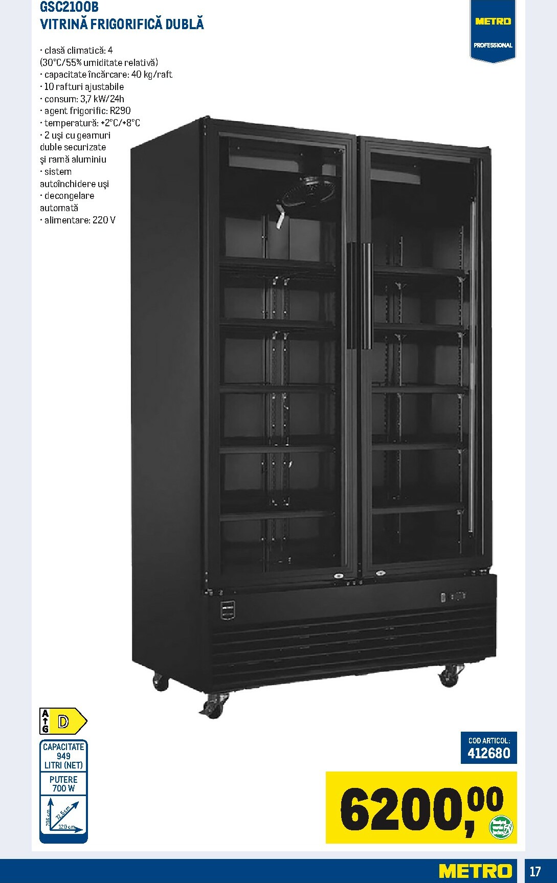metro - Catalog Metro - Echipamente pentru magazinul tău online – oferte valabile din 01.10. - page: 17