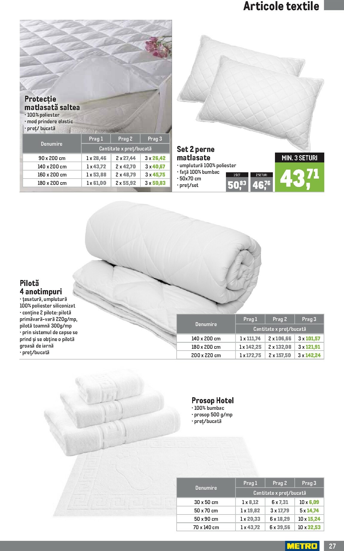 metro - Catalog Metro - Soluții Nealimentare pentru HoReCa online – oferte valabile din 01.10. - page: 27