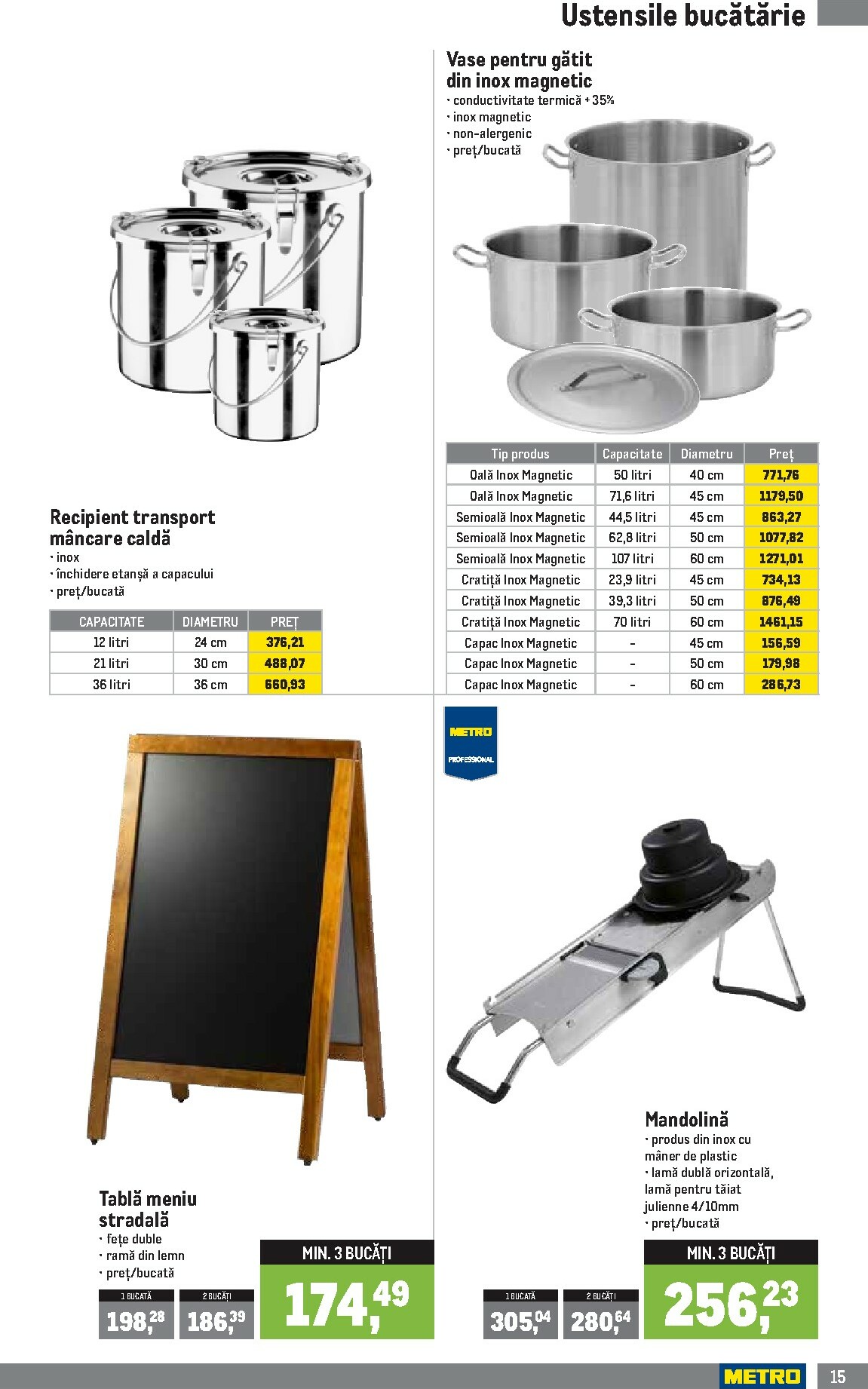 metro - Catalog Metro - Soluții Nealimentare pentru HoReCa online – oferte valabile din 01.10. - page: 15