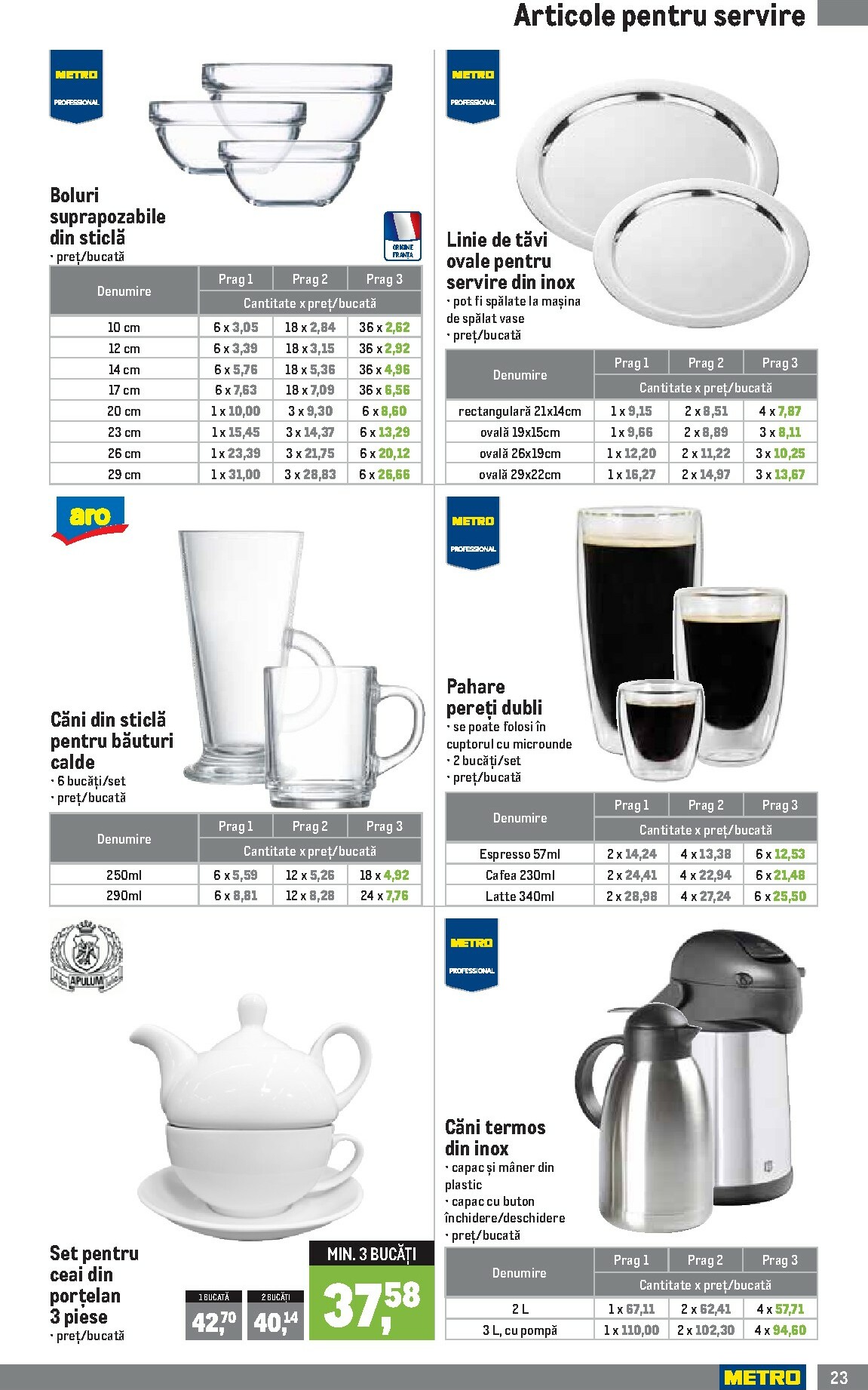 metro - Catalog Metro - Soluții Nealimentare pentru HoReCa online – oferte valabile din 01.10. - page: 23