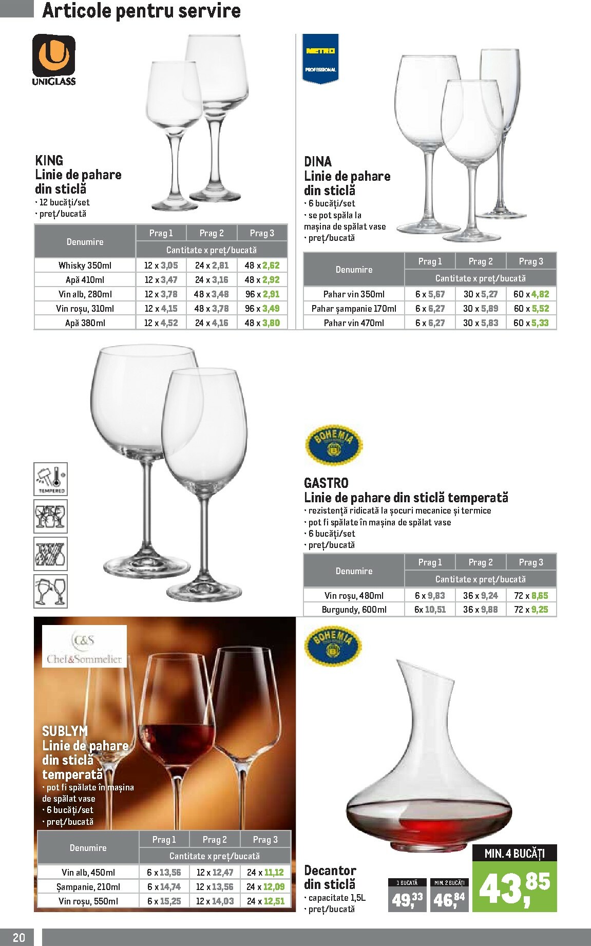 metro - Catalog Metro - Soluții Nealimentare pentru HoReCa online – oferte valabile din 01.10. - page: 20