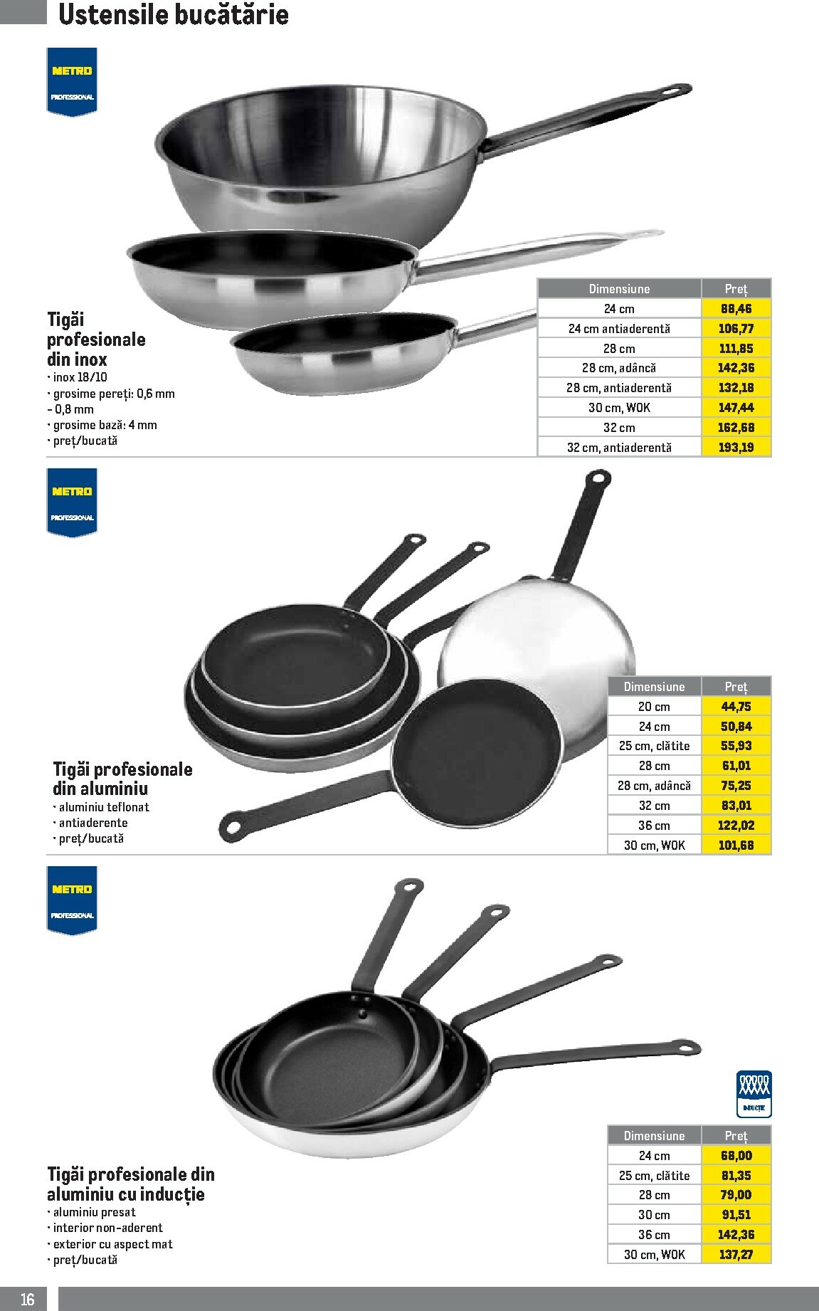 metro - Catalog Metro - Soluții Nealimentare pentru HoReCa online – oferte valabile din 01.10. - page: 16