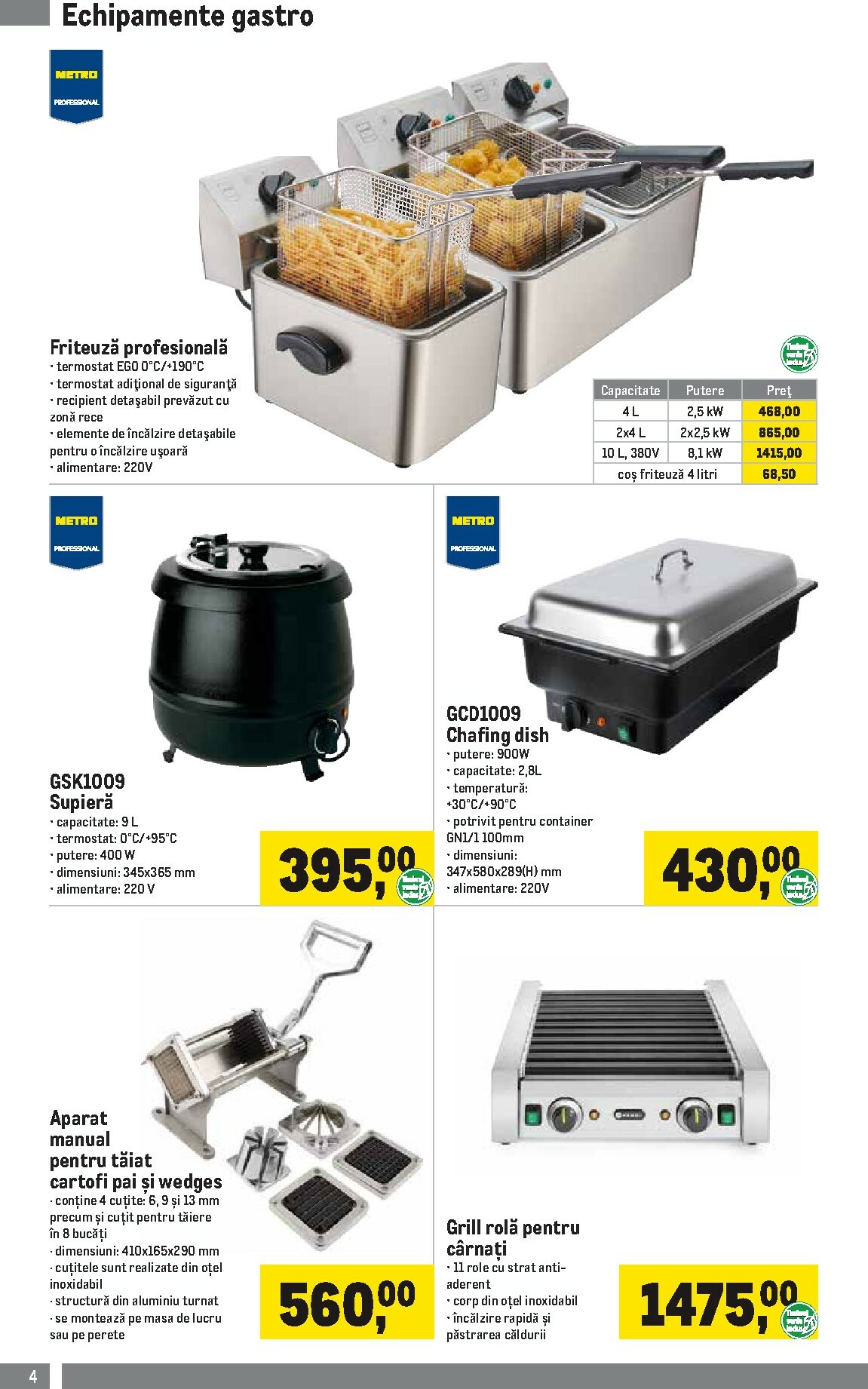 metro - Catalog Metro - Soluții Nealimentare pentru HoReCa online – oferte valabile din 01.10. - page: 4