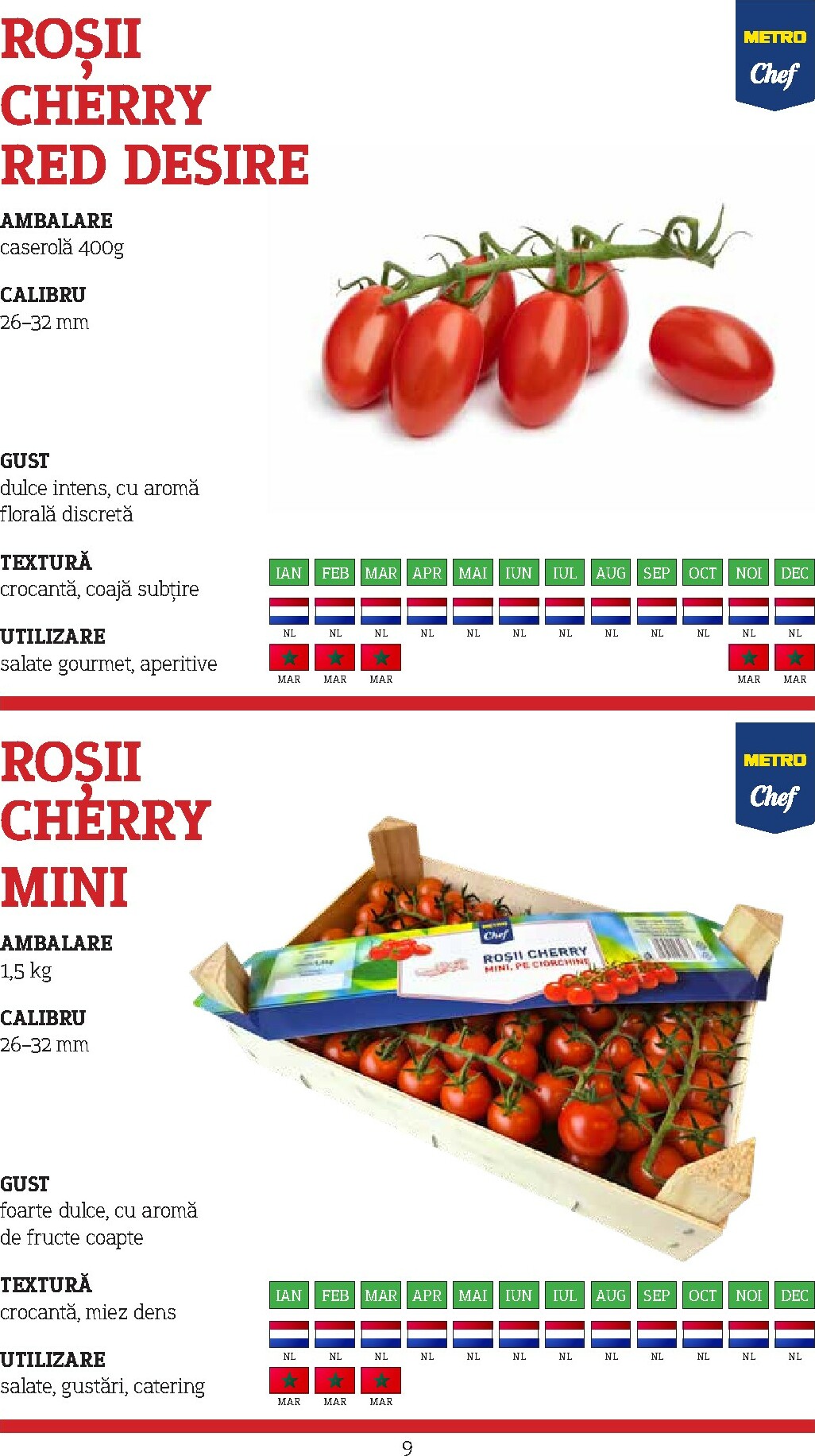 metro - Catalog Metro - Catalog Varietăți de Roșii online – oferte valabile din 10.11. - page: 9