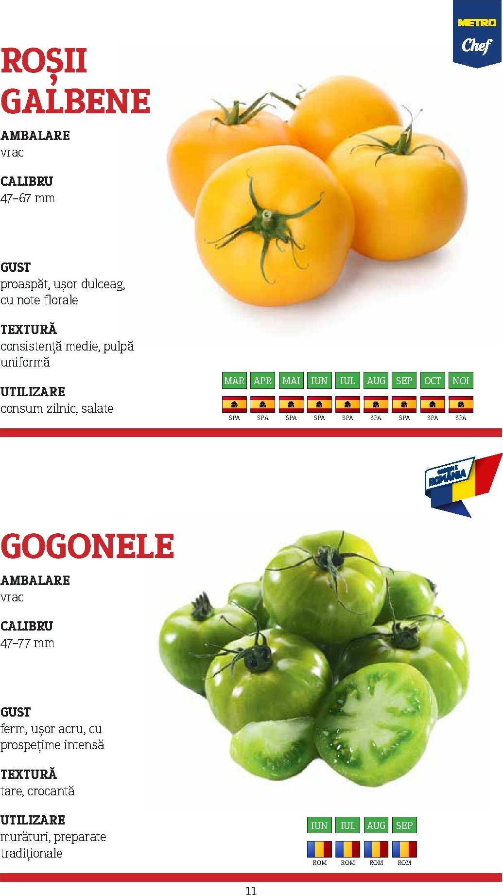 metro - Catalog Metro - Catalog Varietăți de Roșii online – oferte valabile din 10.11. - page: 11