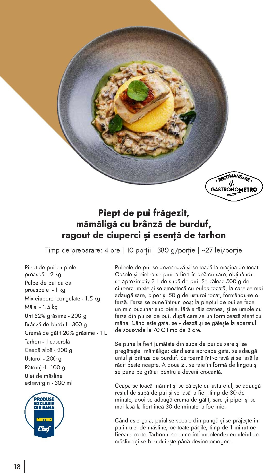 metro - Catalog Metro - ReView - Tendințe și Recomandări online – oferte valabile din 10.11. - page: 18