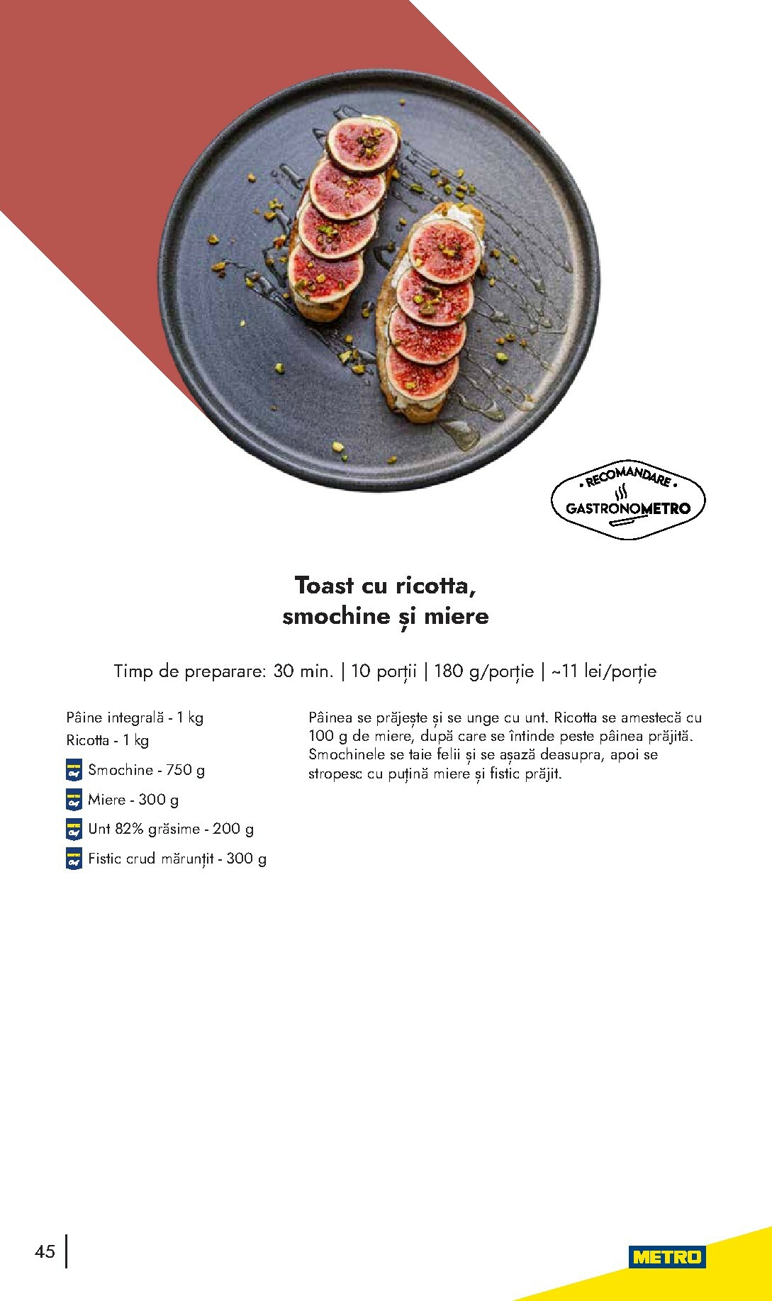 metro - Catalog Metro - ReView - Tendințe și Recomandări online – oferte valabile din 10.11. - page: 45