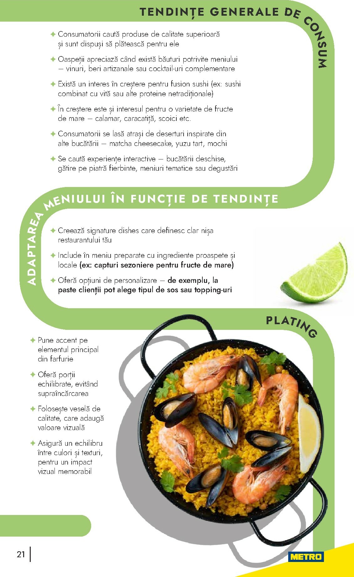 metro - Catalog Metro - ReView - Tendințe și Recomandări online – oferte valabile din 10.11. - page: 21