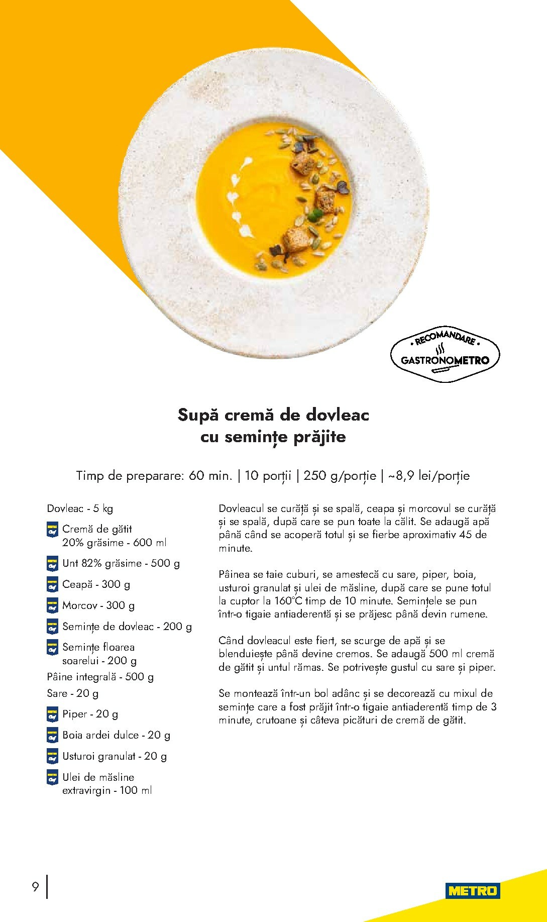 metro - Catalog Metro - ReView - Tendințe și Recomandări online – oferte valabile din 10.11. - page: 9