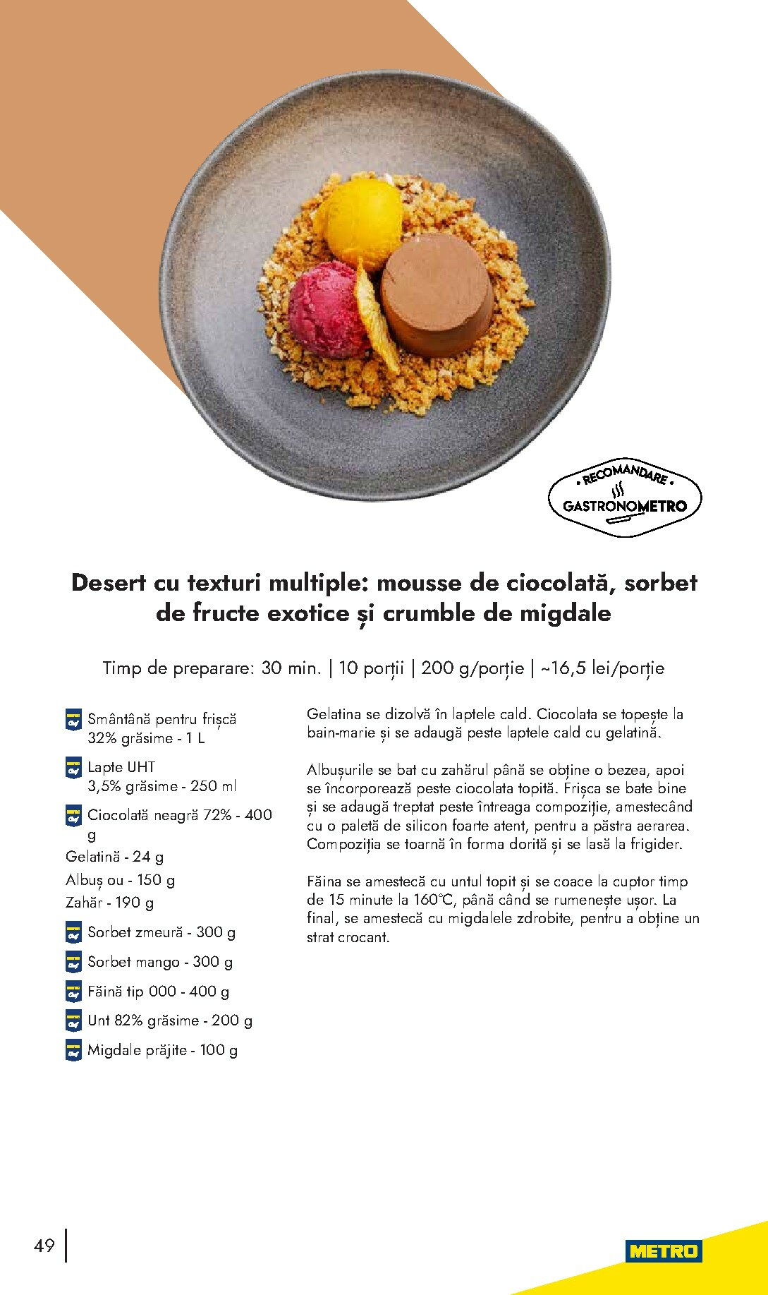 metro - Catalog Metro - ReView - Tendințe și Recomandări online – oferte valabile din 10.11. - page: 49