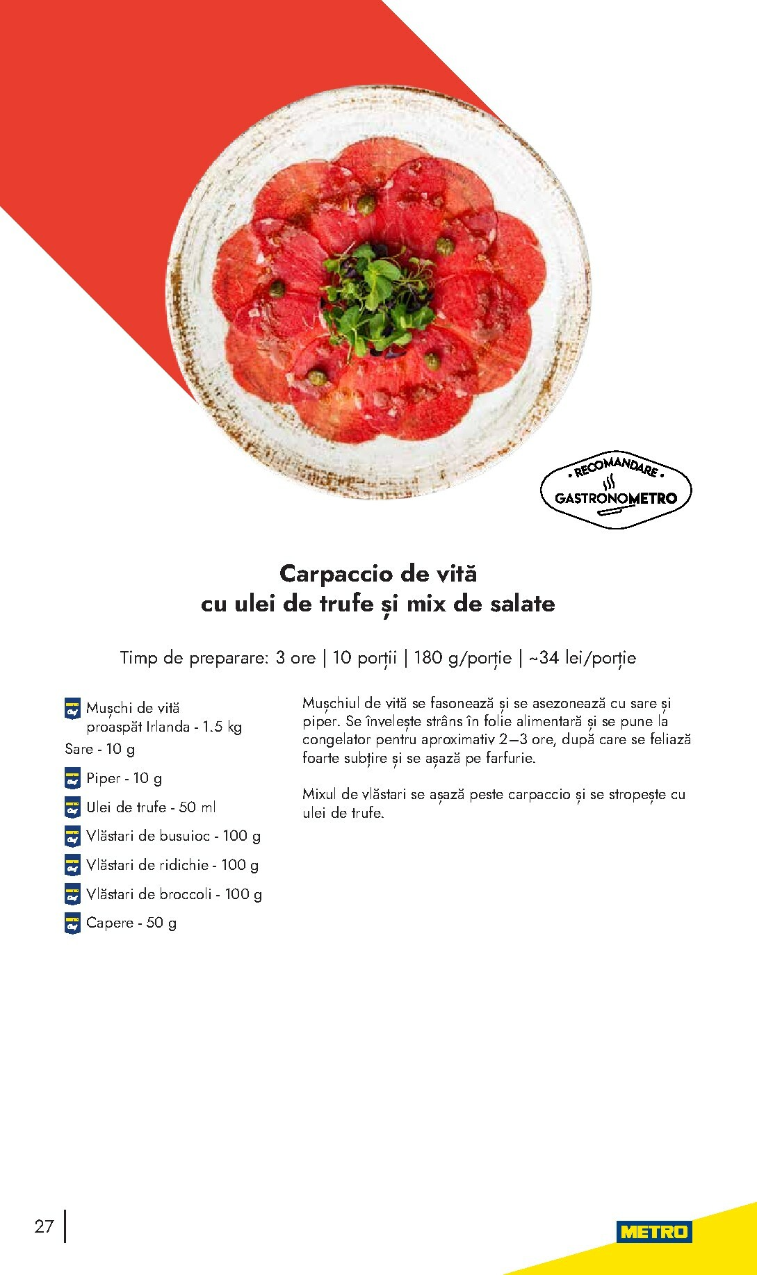 metro - Catalog Metro - ReView - Tendințe și Recomandări online – oferte valabile din 10.11. - page: 27