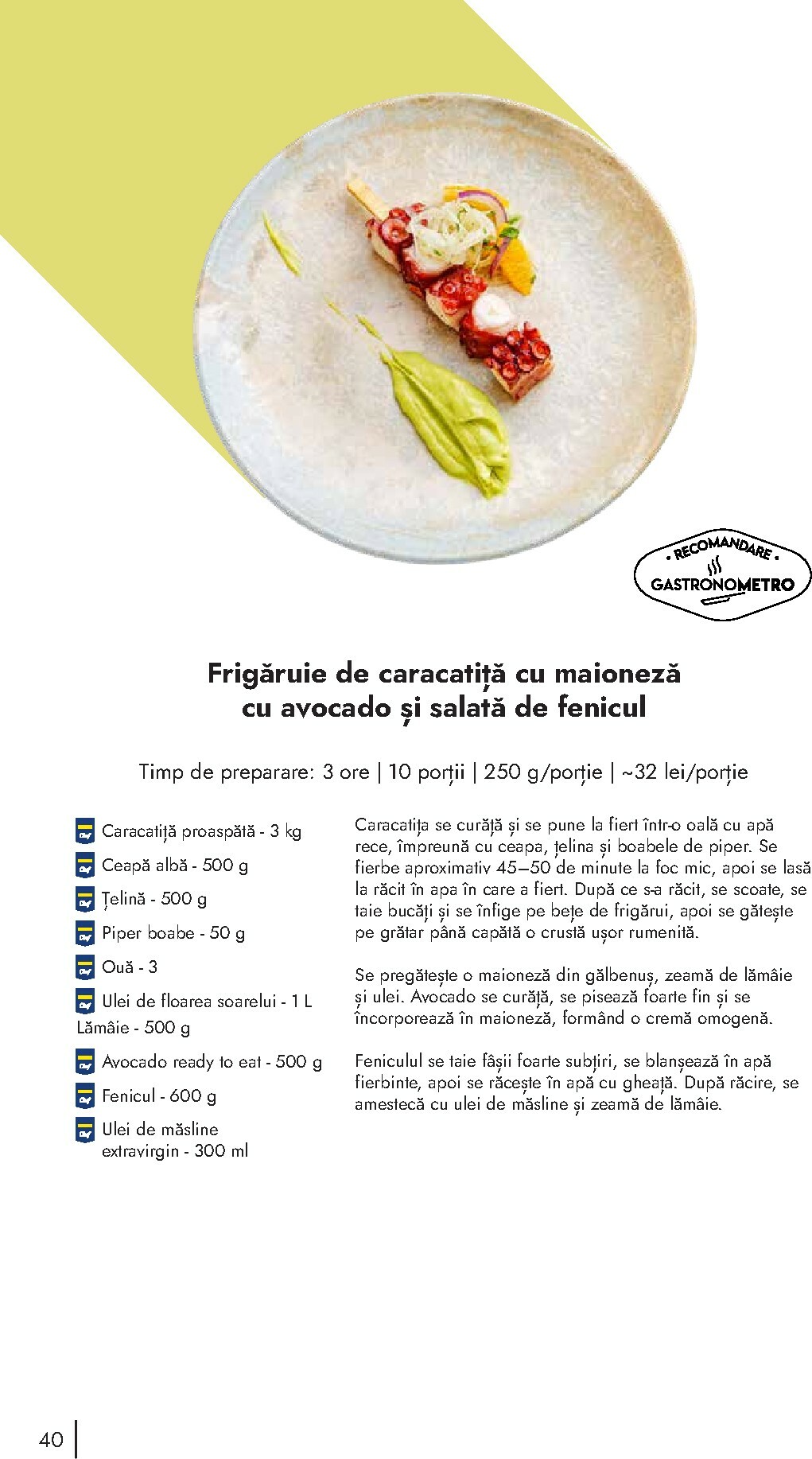 metro - Catalog Metro - ReView - Tendințe și Recomandări online – oferte valabile din 10.11. - page: 40