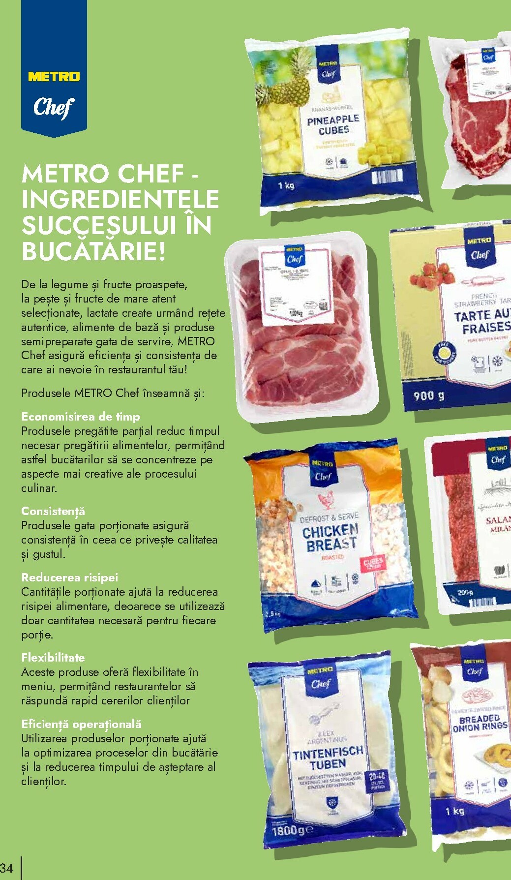 metro - Catalog Metro - ReView - Tendințe și Recomandări online – oferte valabile din 10.11. - page: 34