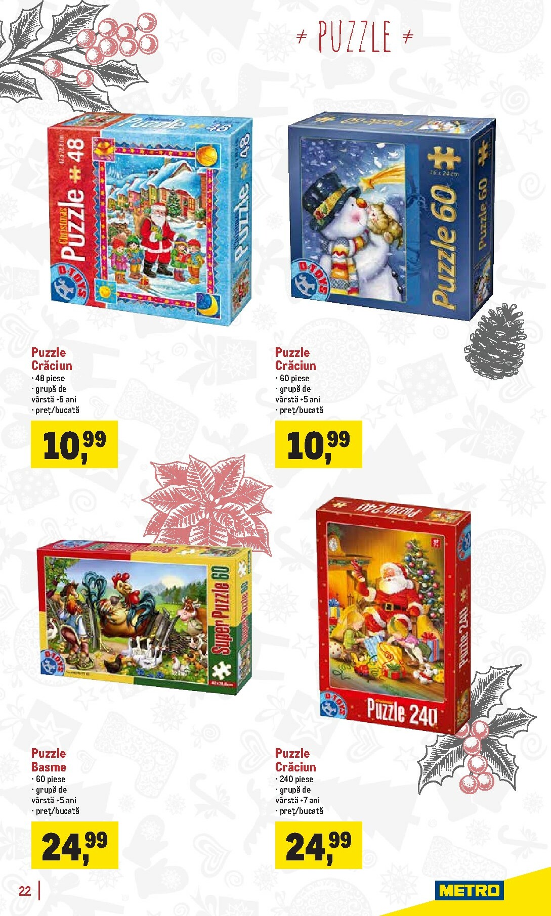 metro - Catalog Metro - Catalog Decorațiuni pentru Crăciun online – oferte valabile din 18.11. - page: 22