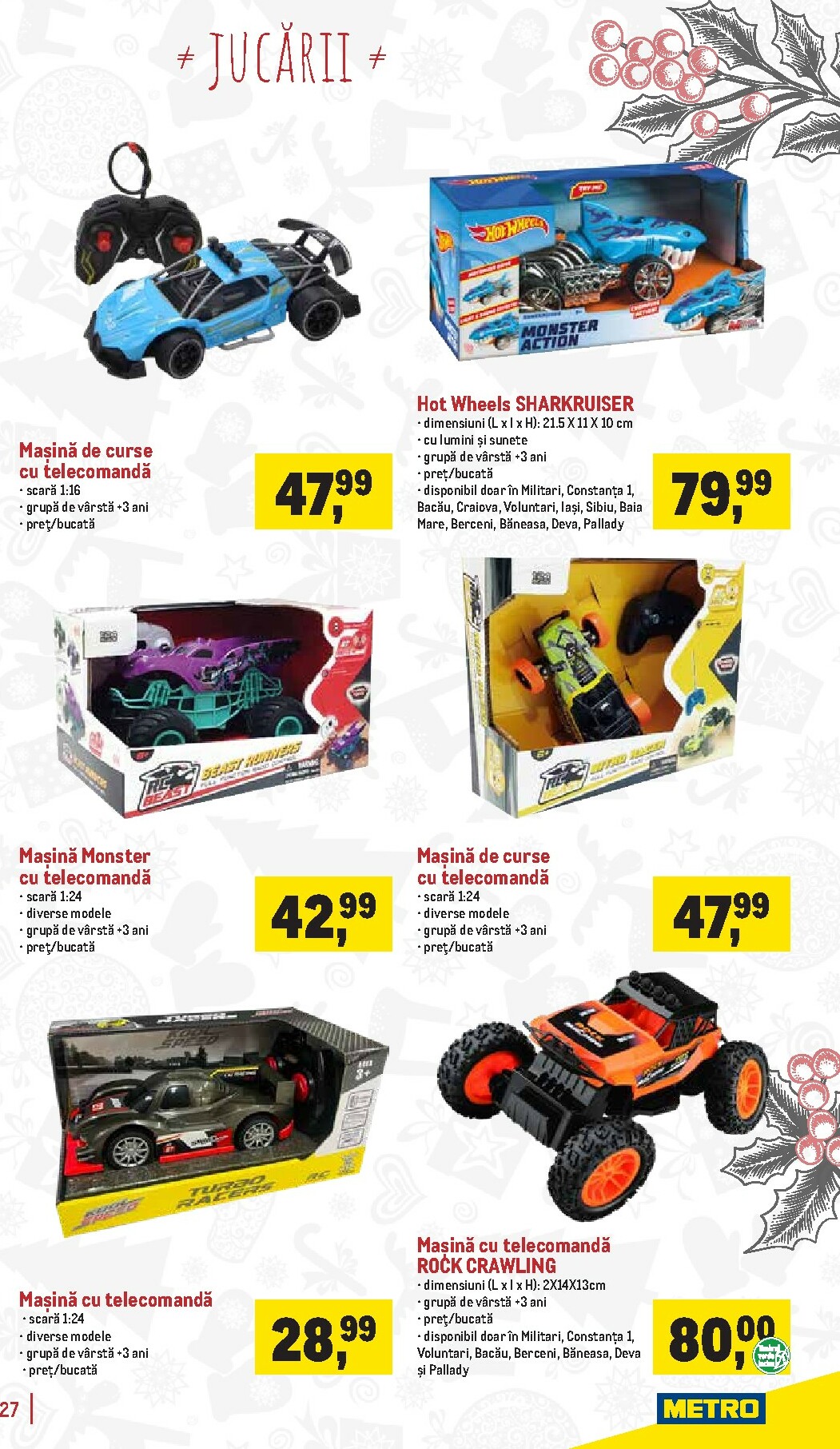metro - Catalog Metro - Catalog Decorațiuni pentru Crăciun online – oferte valabile din 18.11. - page: 27