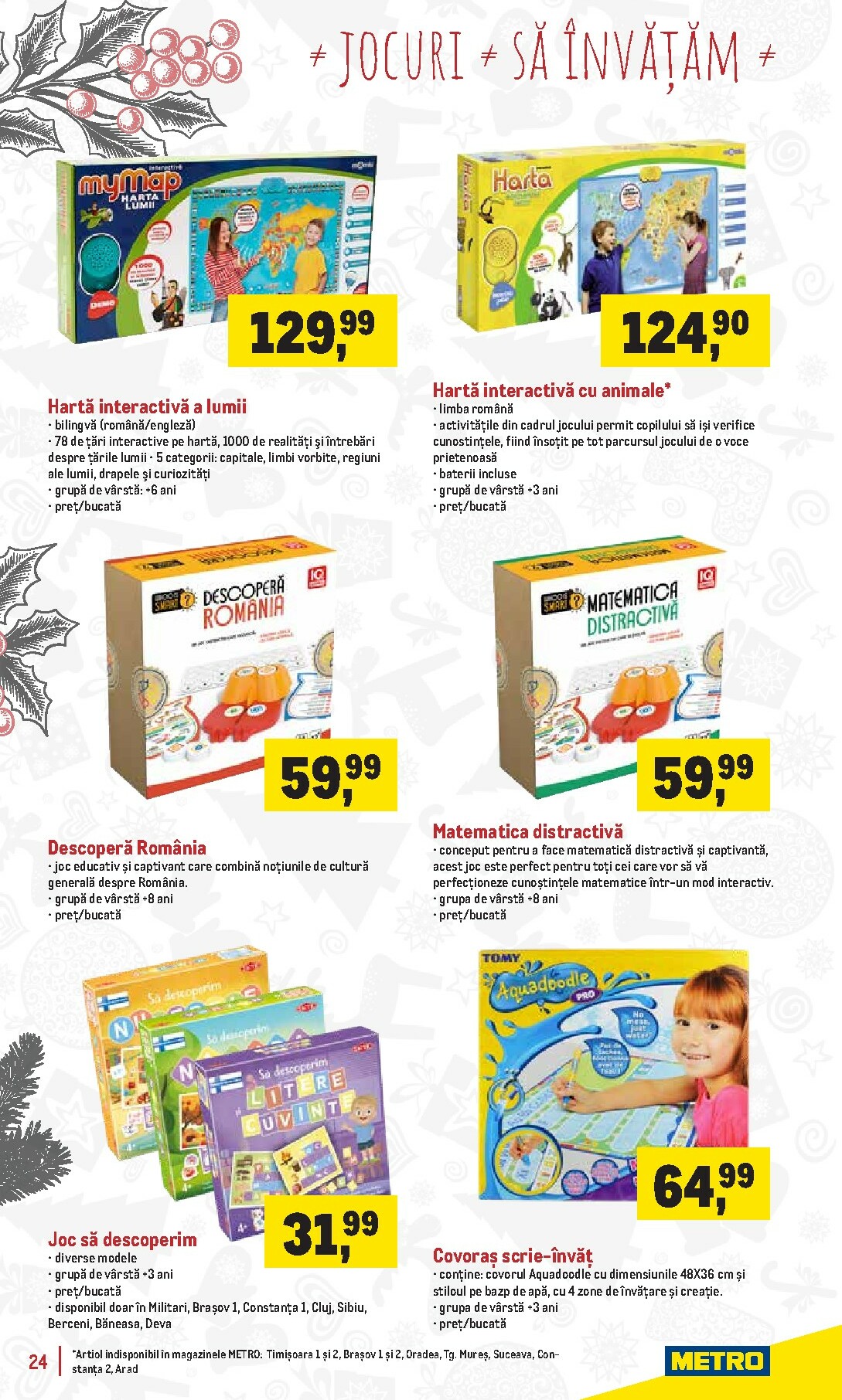metro - Catalog Metro - Catalog Decorațiuni pentru Crăciun online – oferte valabile din 18.11. - page: 24