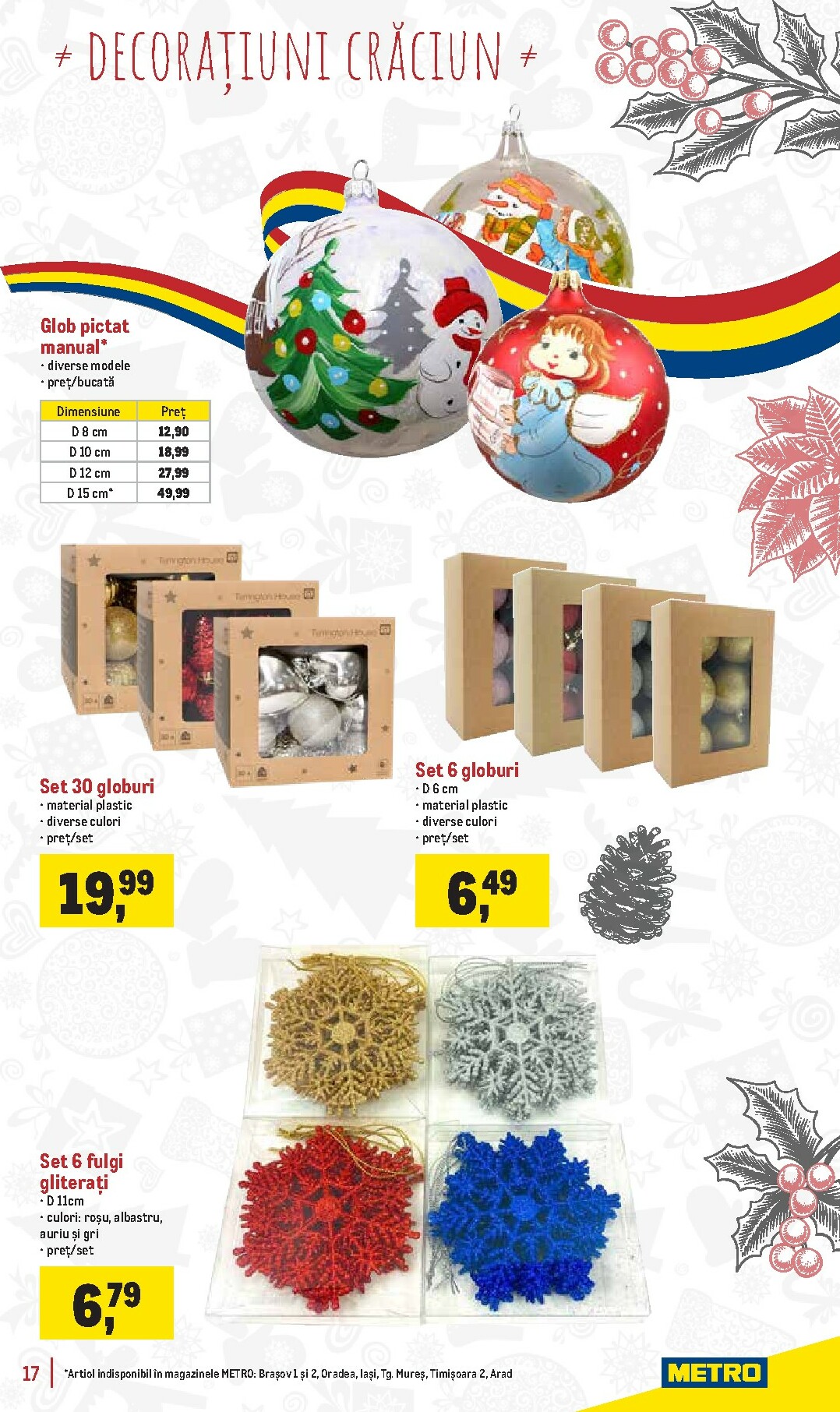 metro - Catalog Metro - Catalog Decorațiuni pentru Crăciun online – oferte valabile din 18.11. - page: 17