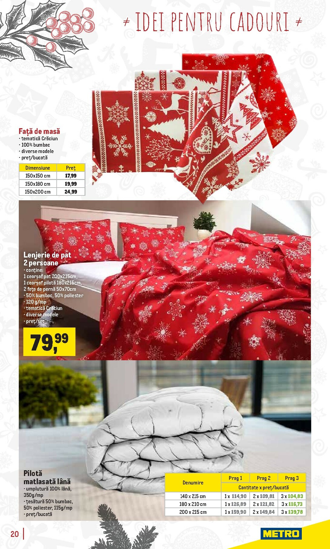 metro - Catalog Metro - Catalog Decorațiuni pentru Crăciun online – oferte valabile din 18.11. - page: 20