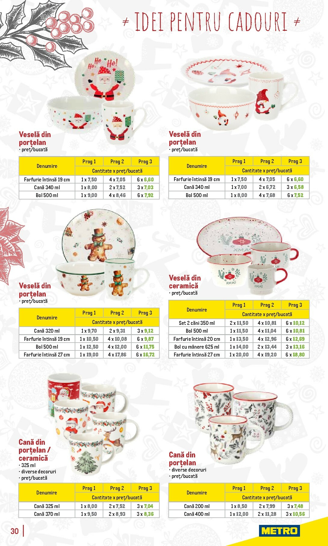 metro - Catalog Metro - Catalog Decorațiuni pentru Crăciun online – oferte valabile din 18.11. - page: 30