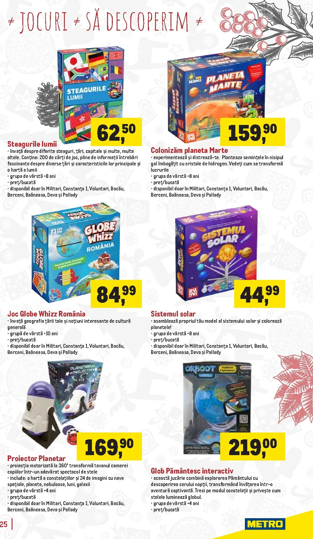 metro - Catalog Metro - Catalog Decorațiuni pentru Crăciun online – oferte valabile din 18.11. - page: 25