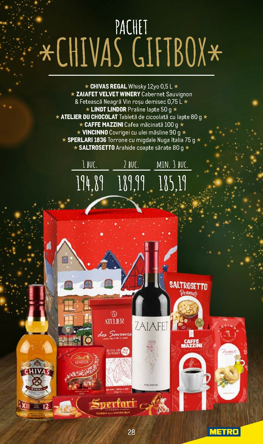 metro - Catalog Metro - Coșuri cadou pentru Crăciun online – oferte valabile din 24.11. - page: 28