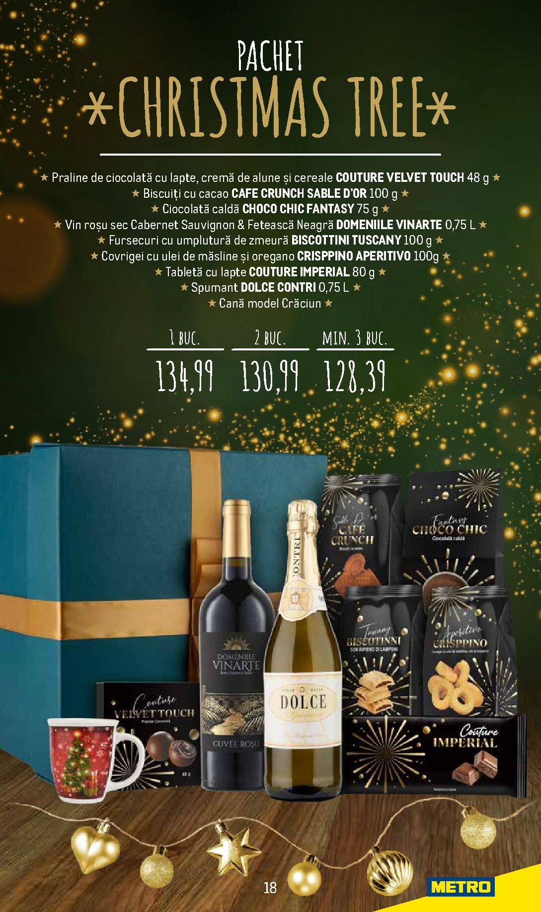 metro - Catalog Metro - Coșuri cadou pentru Crăciun online – oferte valabile din 24.11. - page: 18