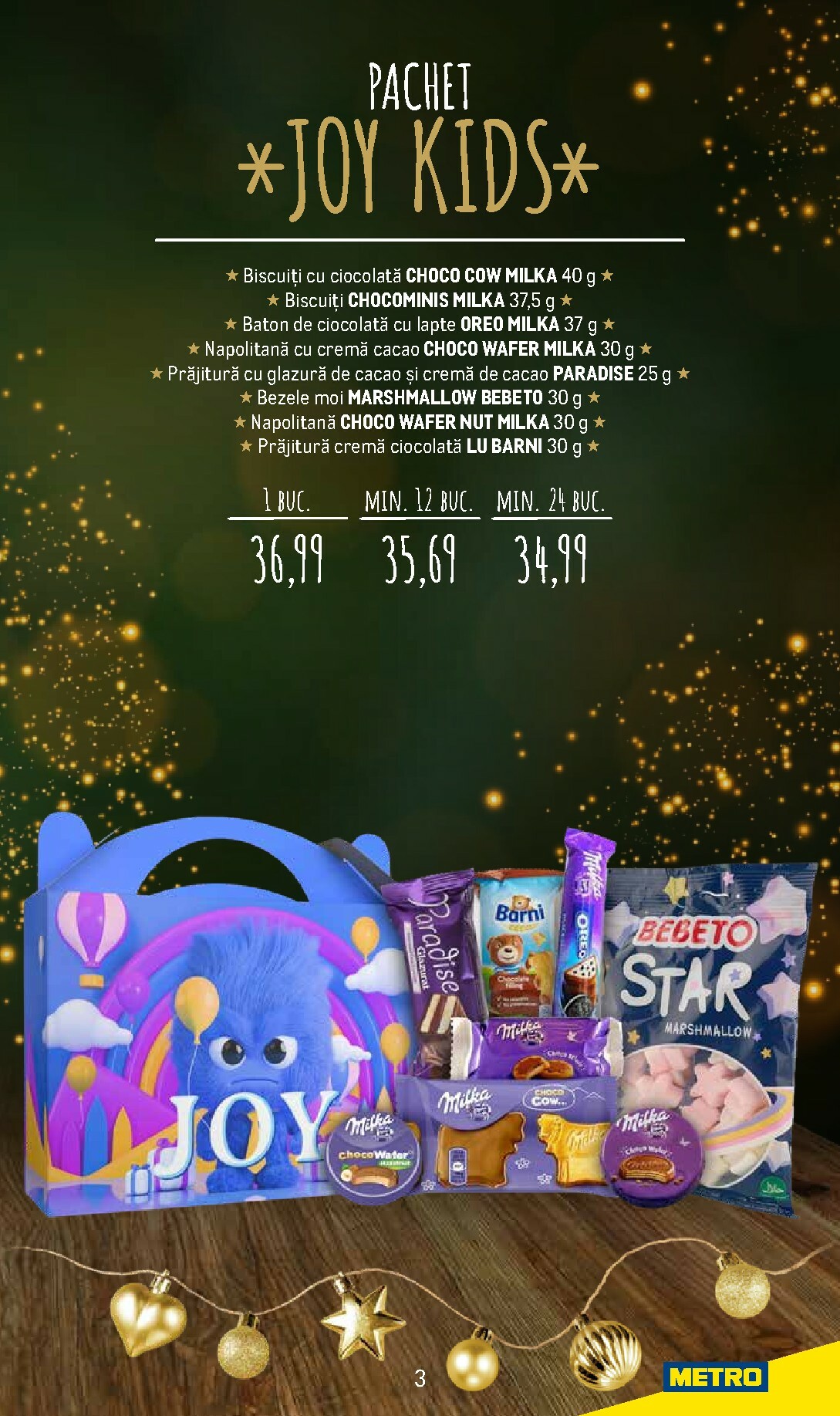 metro - Catalog Metro - Coșuri cadou pentru Crăciun online – oferte valabile din 24.11. - page: 3